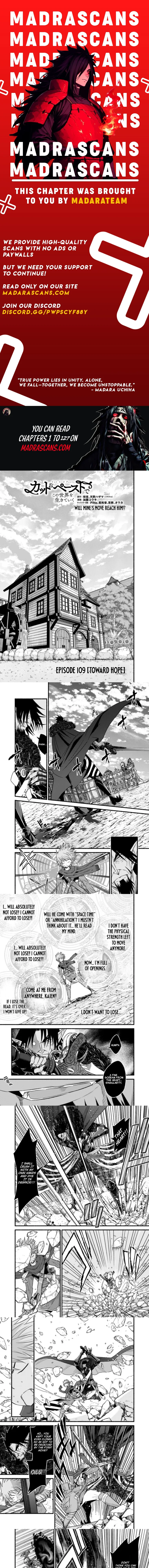 Living In This World With Cut & Paste Chapter 109 - page 1
