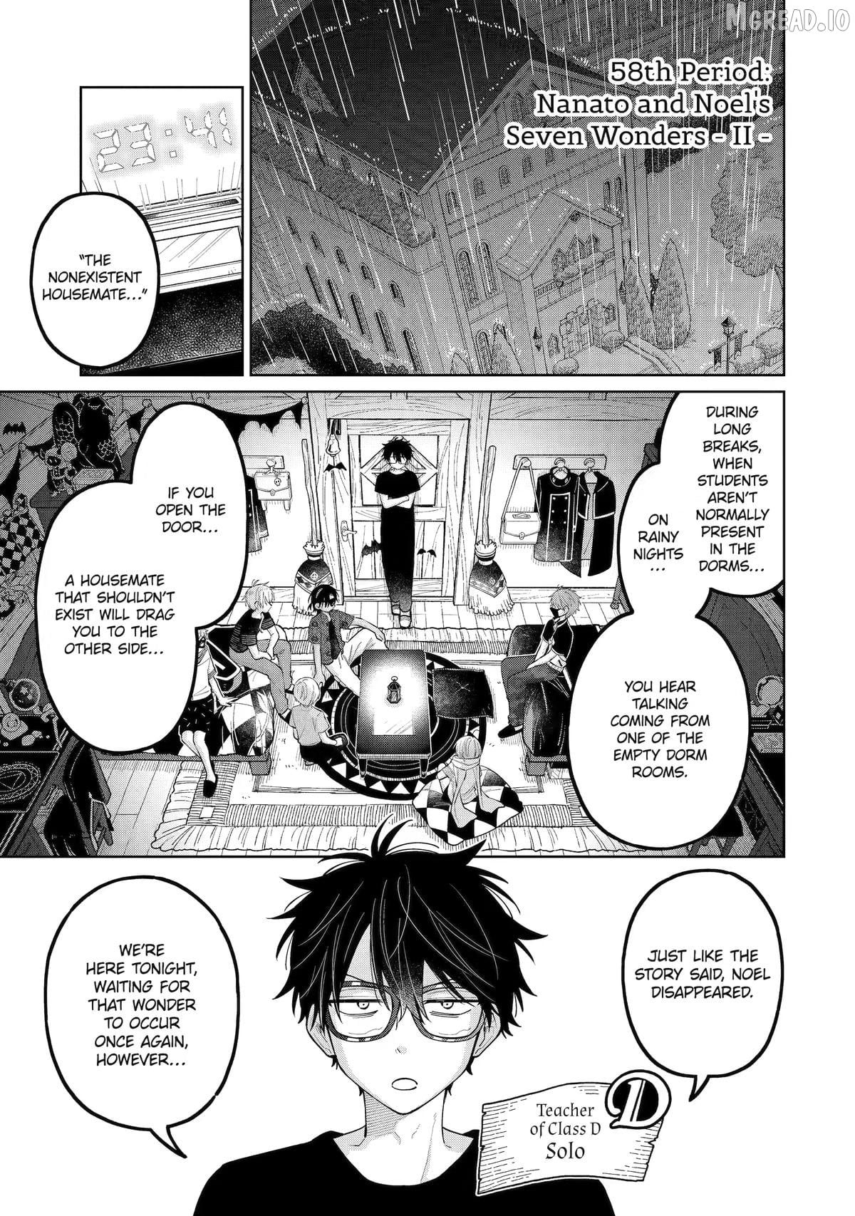 Sensei! Bokutachi ga Sekai wo Horoboshimasu. Chapter 58 - page 1
