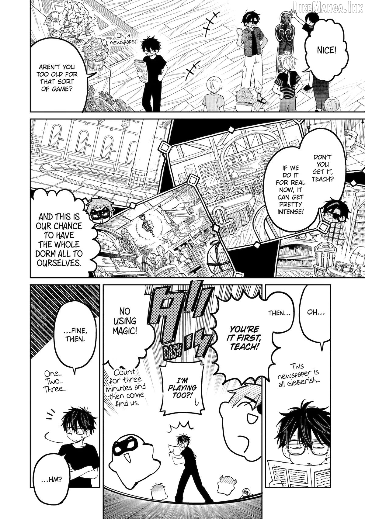 Sensei! Bokutachi ga Sekai wo Horoboshimasu. Chapter 59 - page 14