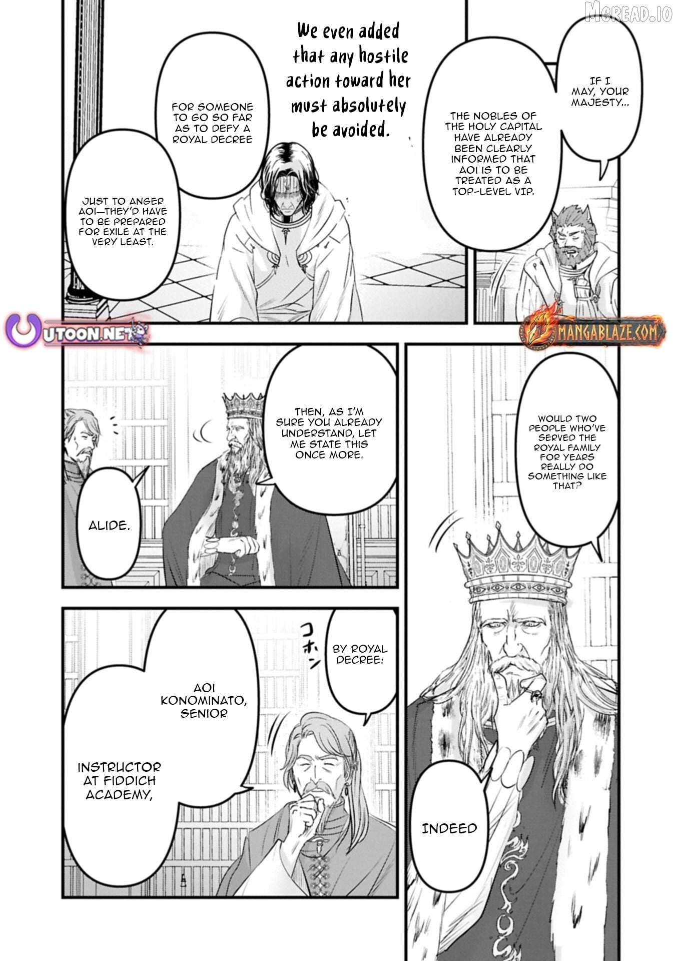 Isekai Teni shite Kyoushi ni natta ga, Majo to Osorerareteiru Ken - Aoi-sensei no Gakuen Funtou Nisshi Chapter 30.2 - page 6