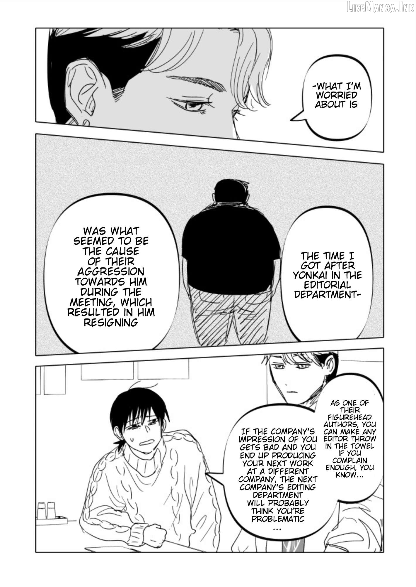 Urekko Mangaka X Utsubyou Mangaka Chapter 21 - page 22