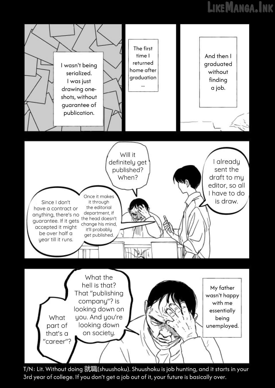 Urekko Mangaka X Utsubyou Mangaka Chapter 22.1 - page 39