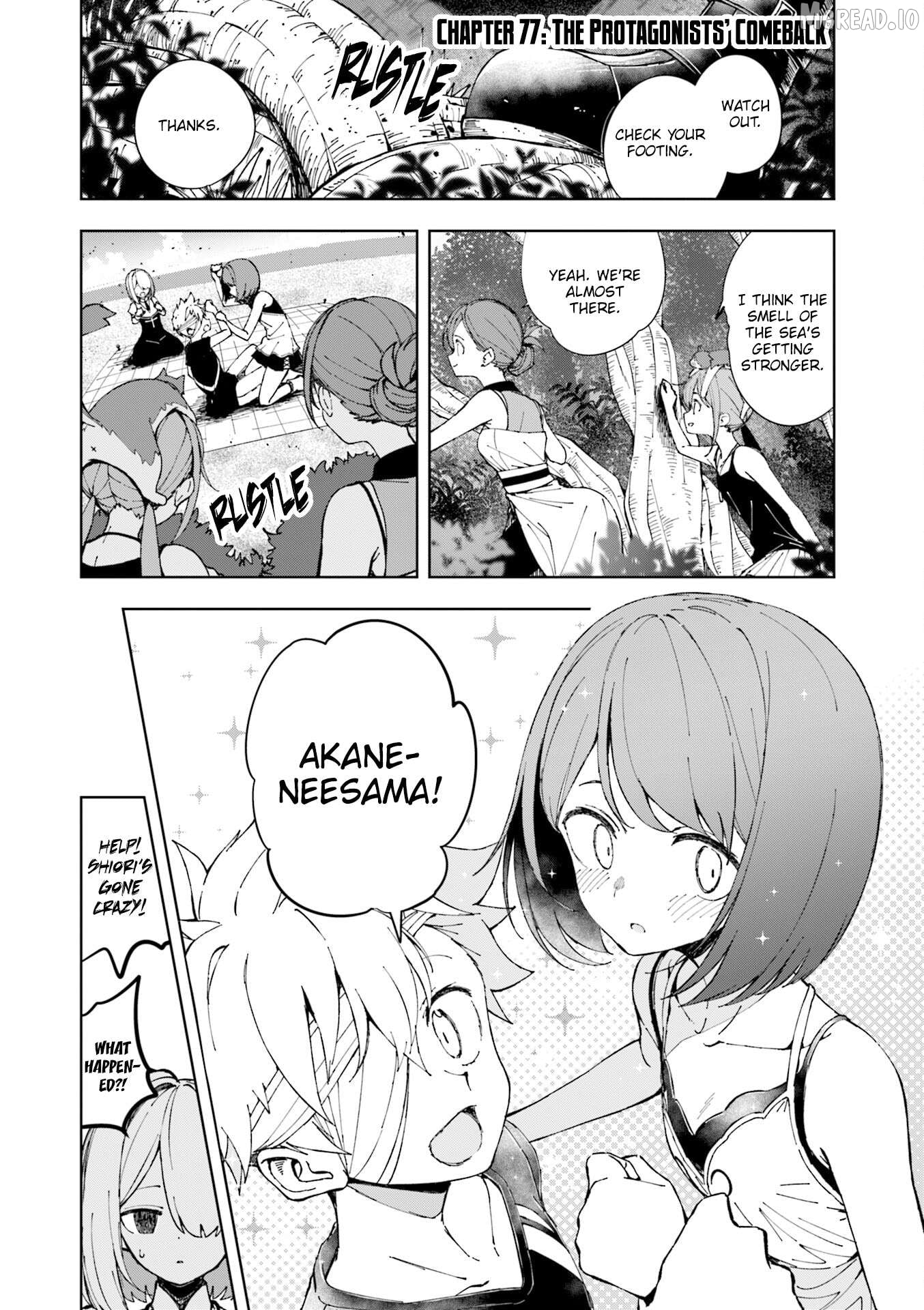 Joukamachi no Dandelion Chapter 77 - page 2
