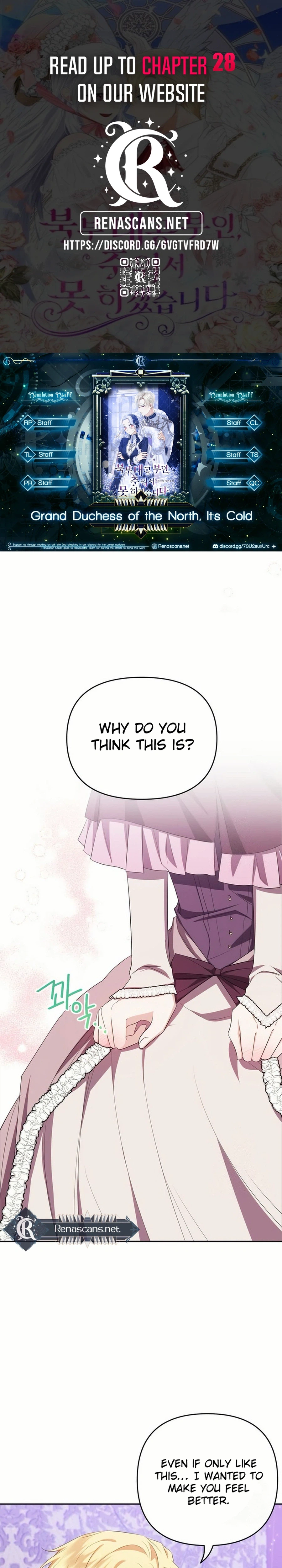 Grand Duke, I Can’t Do It Because It’s Too Cold in The North Chapter 22 - page 1