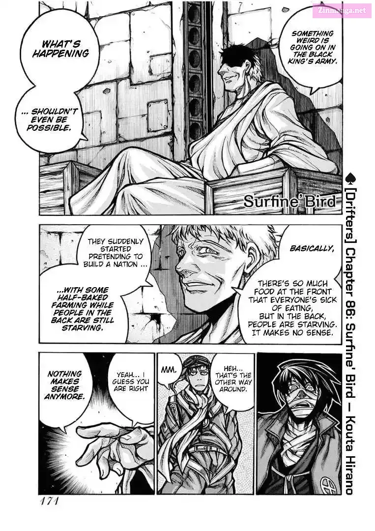 Drifters - Manga Chapter 86 - page 1