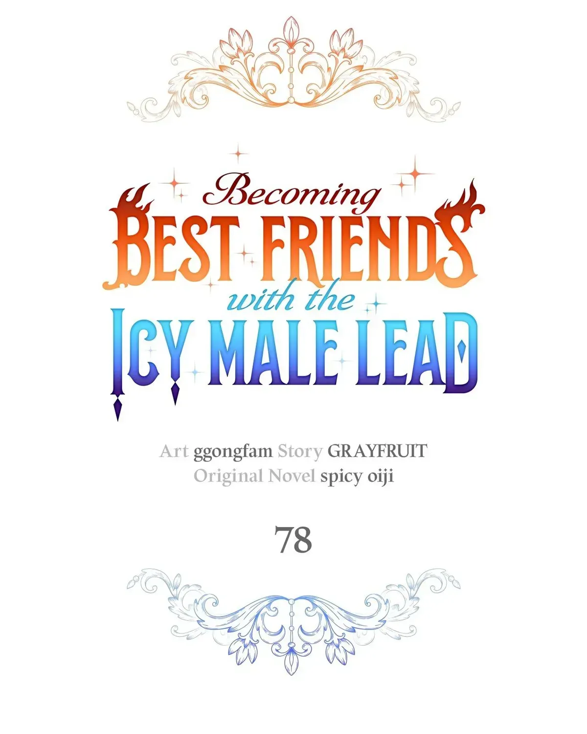 Becoming Best Friends With the Icy Male Lead Chapter 78 - page 83
