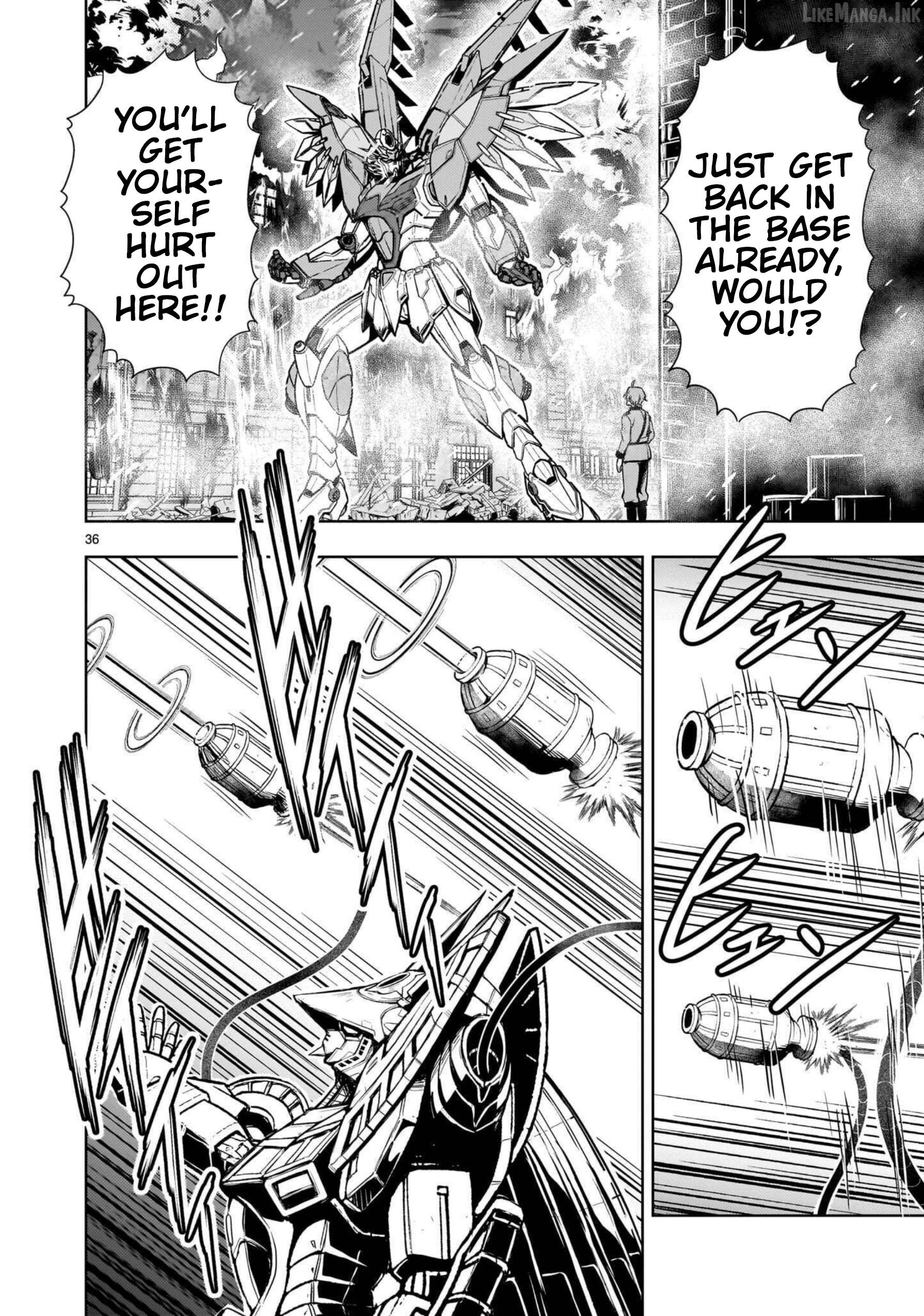 Despair Memory Gundam Sequel Chapter 35 - page 34