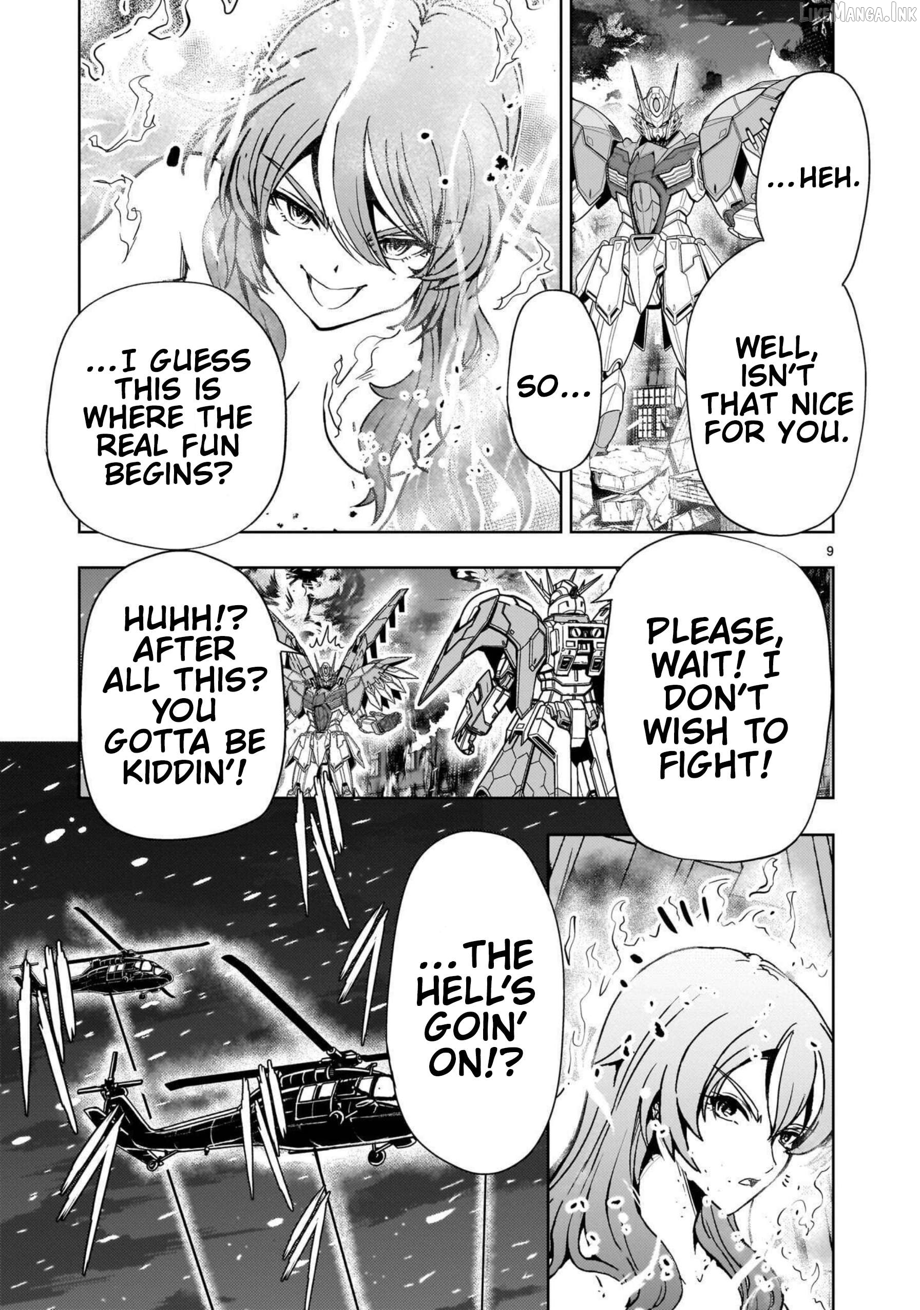 Despair Memory Gundam Sequel Chapter 35 - page 9
