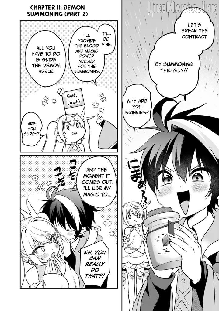 Saijaku Shoku Ga Zense No Chishiki De Sekai Saikyou Chapter 11.2 - page 1