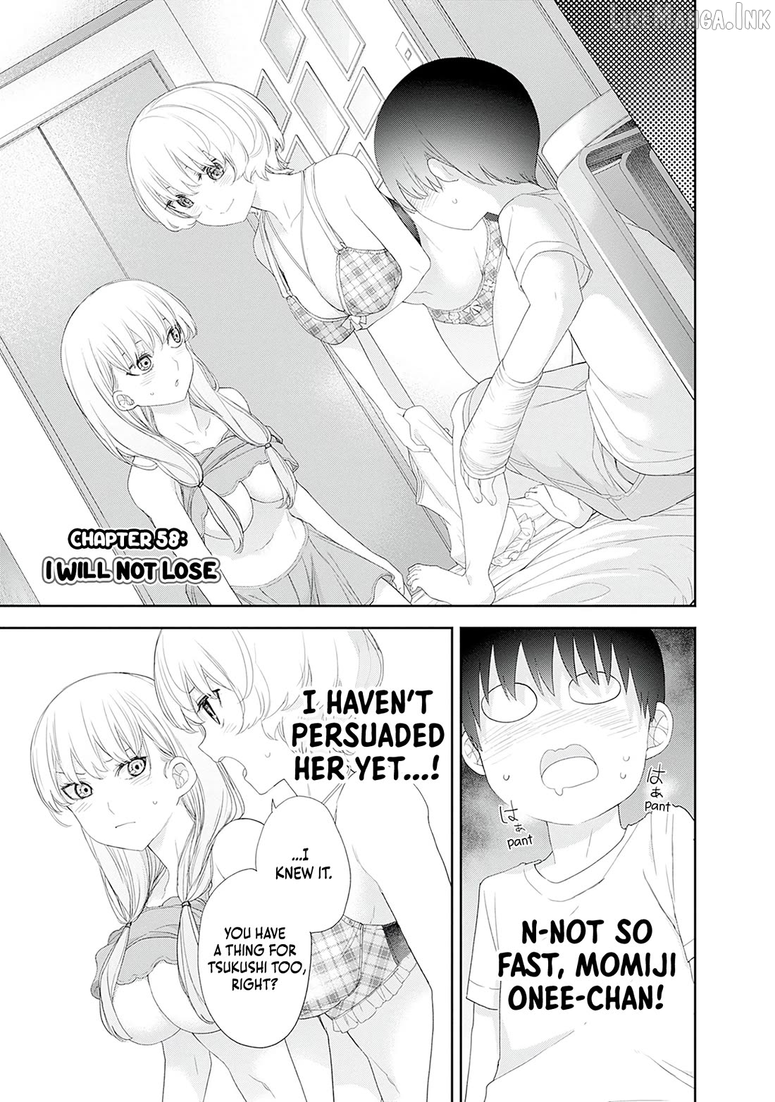 The Shikisaki Sisters Want To Be Exposed Chapter 58 - page 1