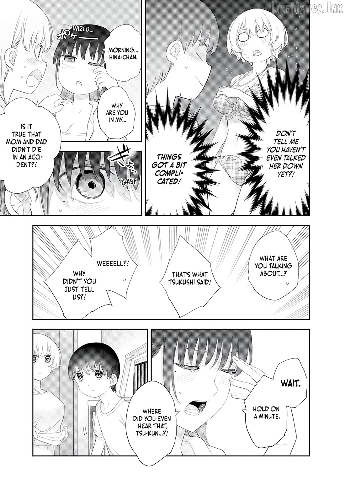 The Shikisaki Sisters Want To Be Exposed Chapter 58 - page 13