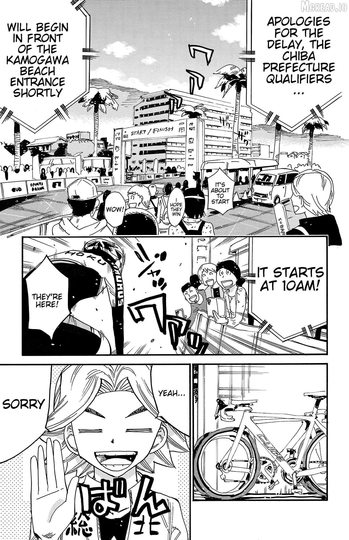 Yowamushi Pedal Chapter 719 - page 3