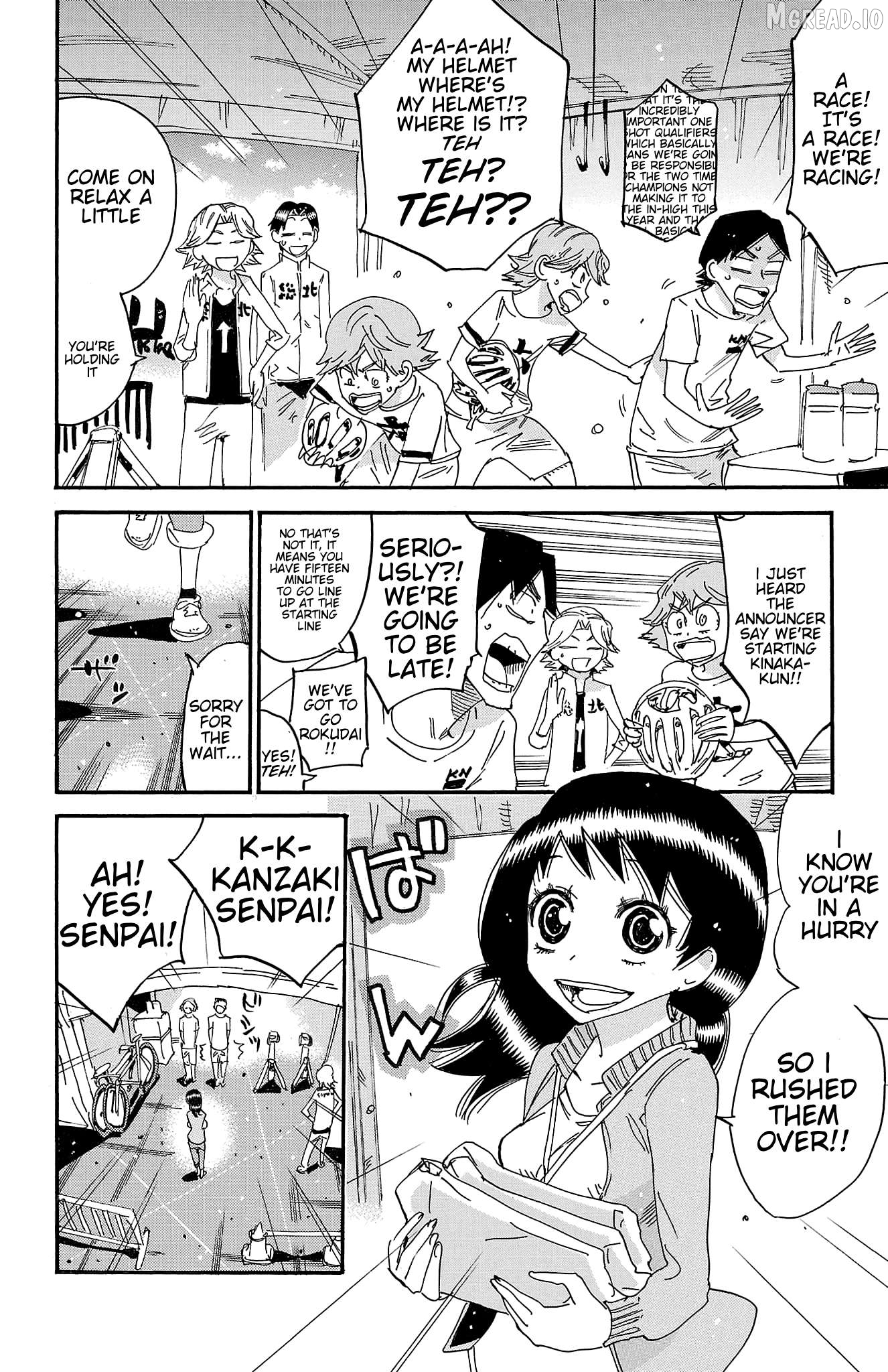 Yowamushi Pedal Chapter 719 - page 4
