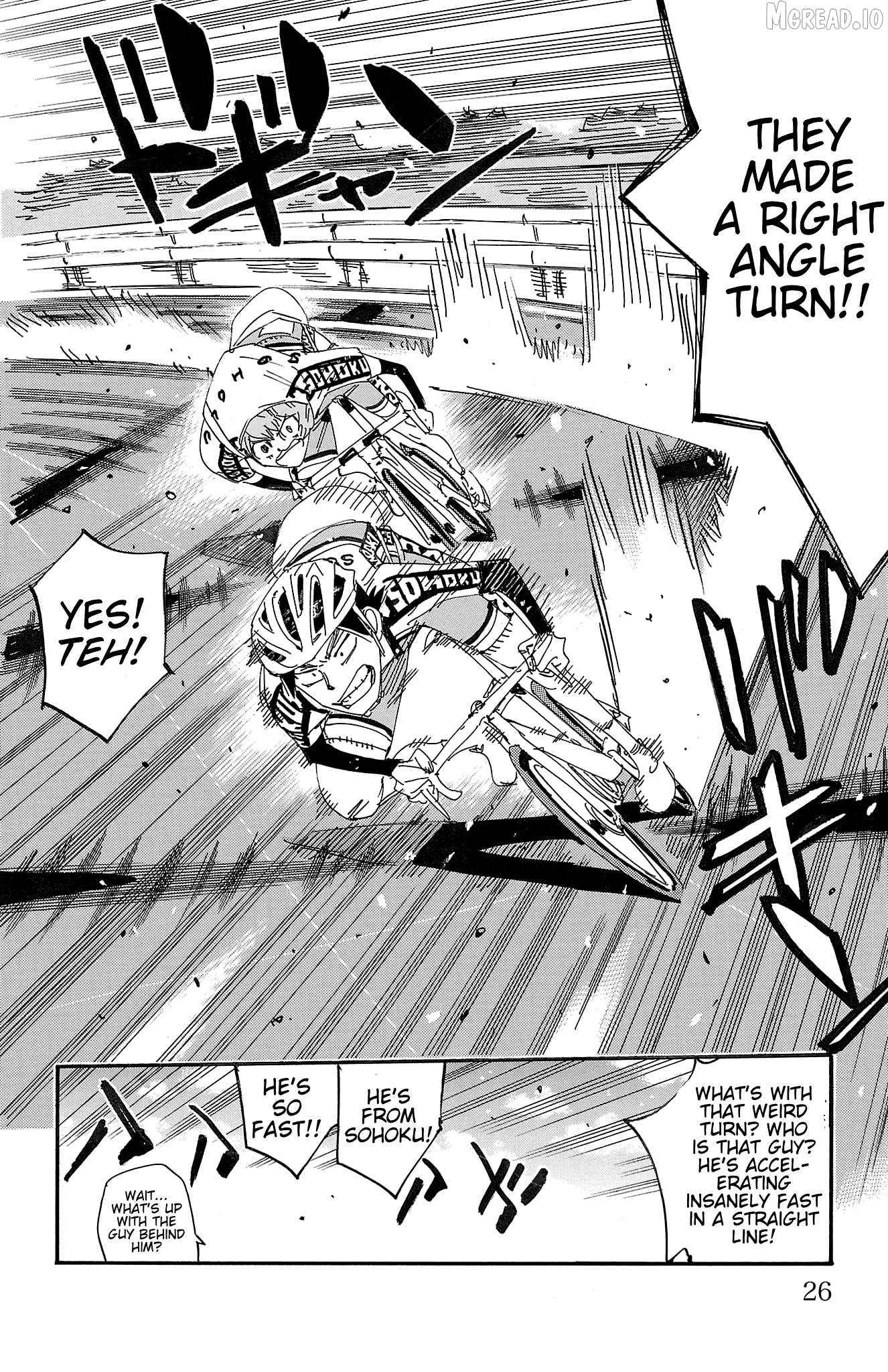 Yowamushi Pedal Chapter 720 - page 26