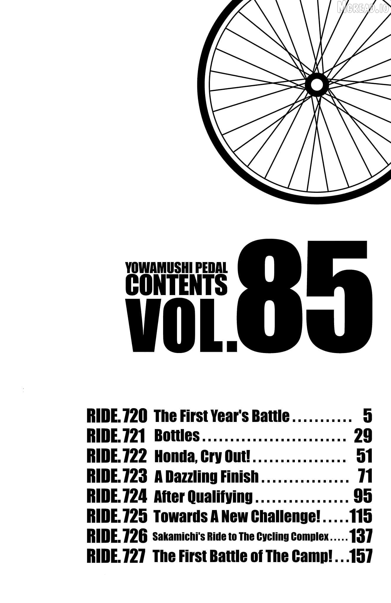 Yowamushi Pedal Chapter 720 - page 7