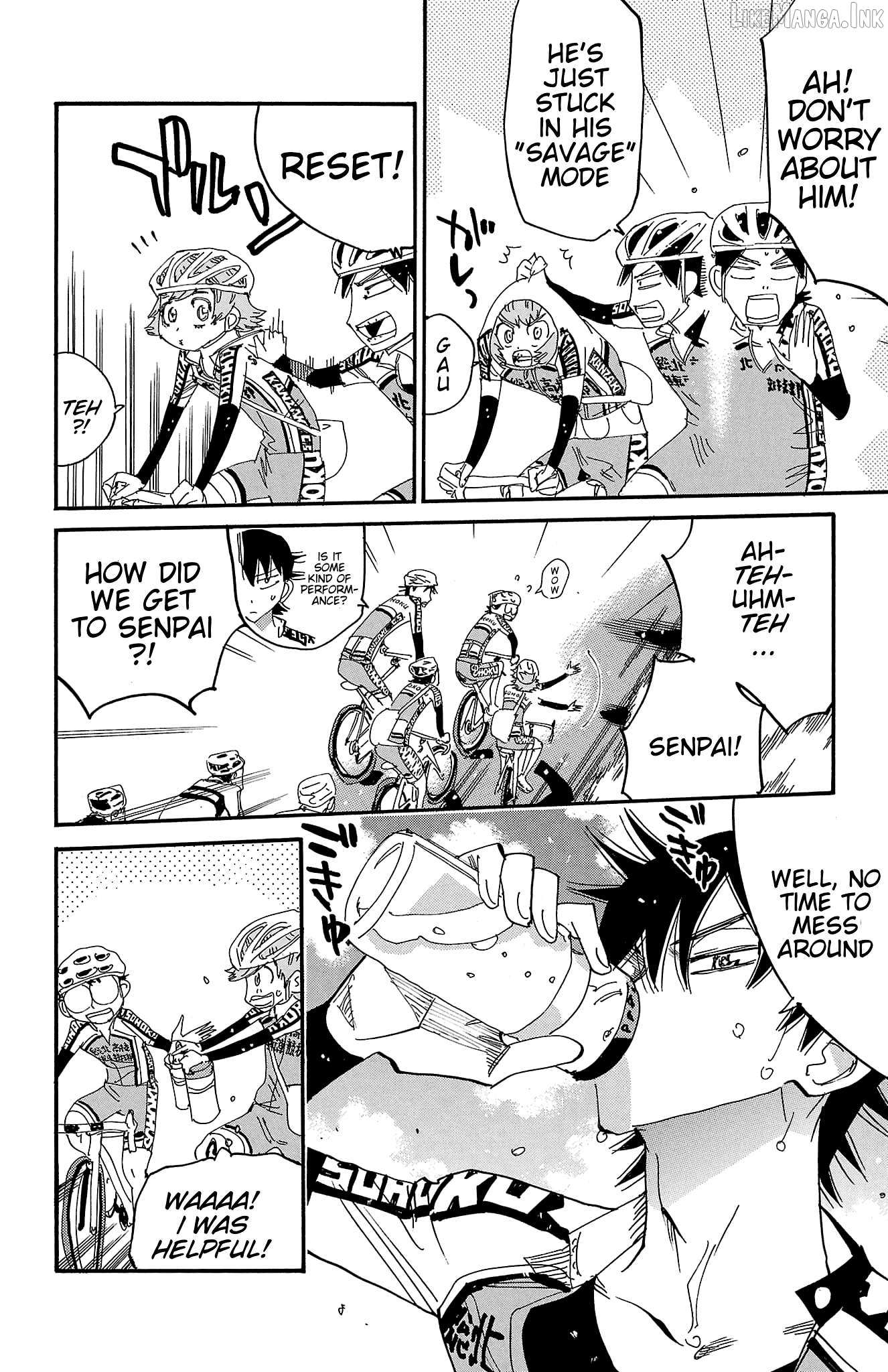 Yowamushi Pedal Chapter 722 - page 14