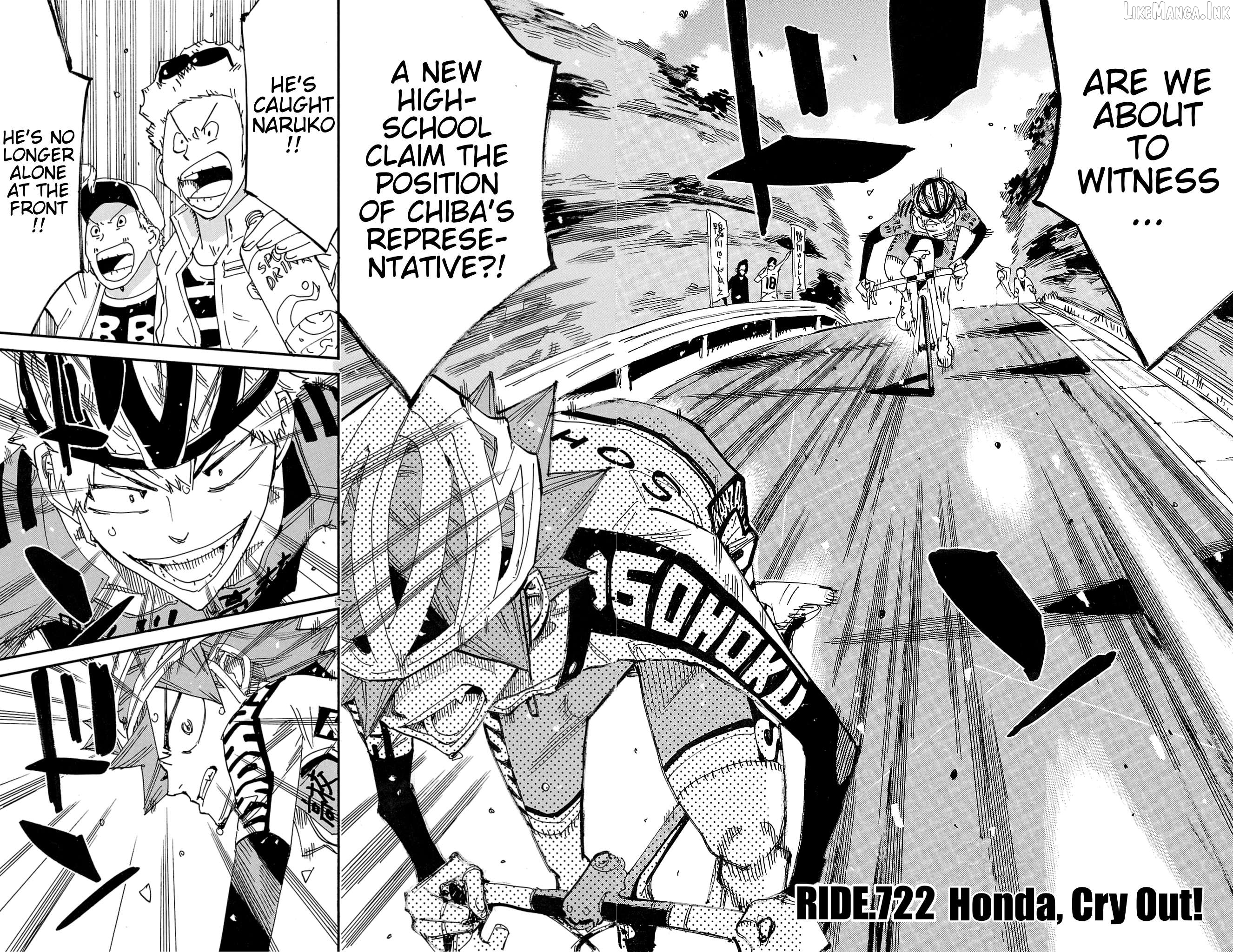 Yowamushi Pedal Chapter 722 - page 2