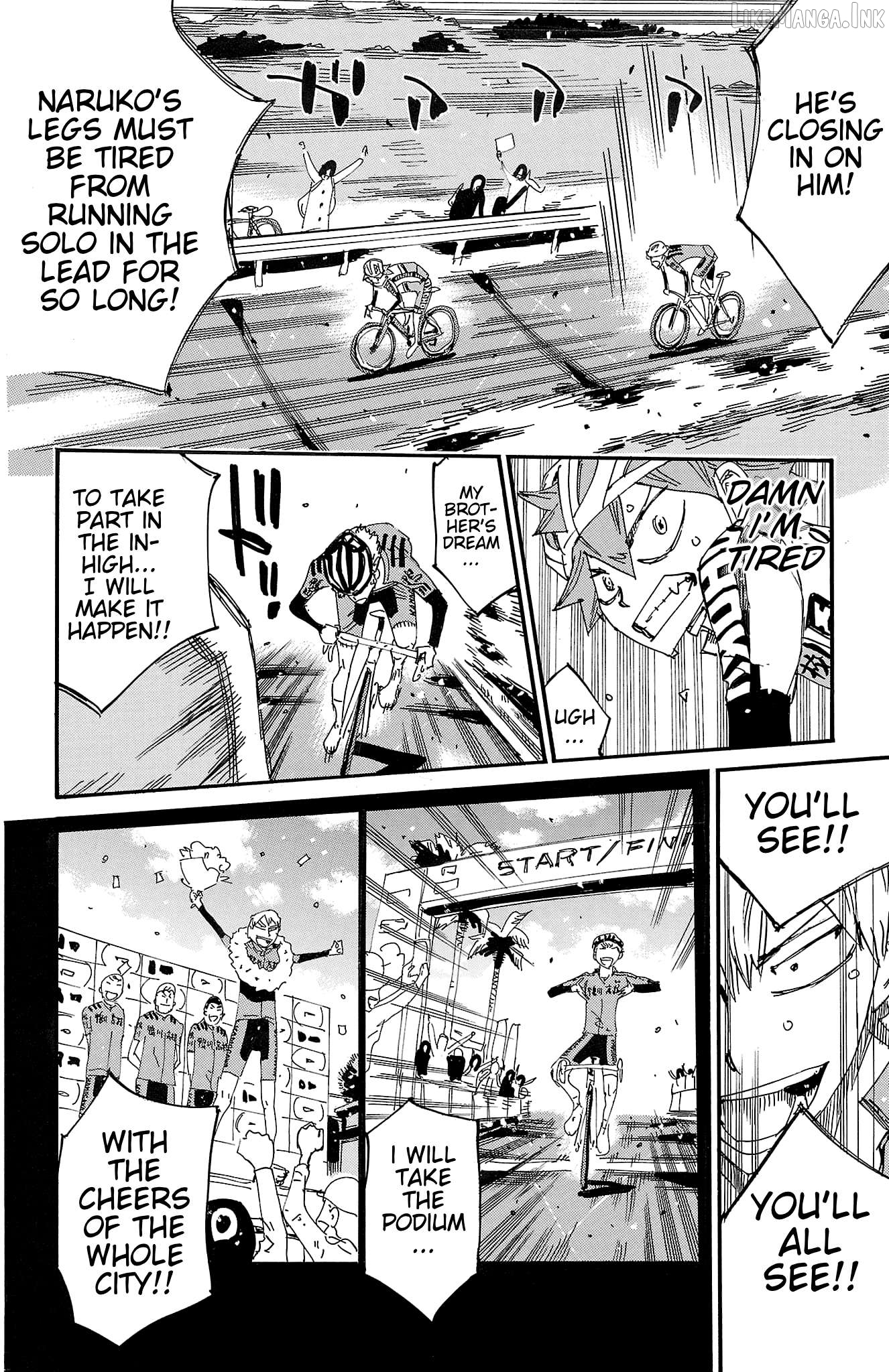 Yowamushi Pedal Chapter 722 - page 3