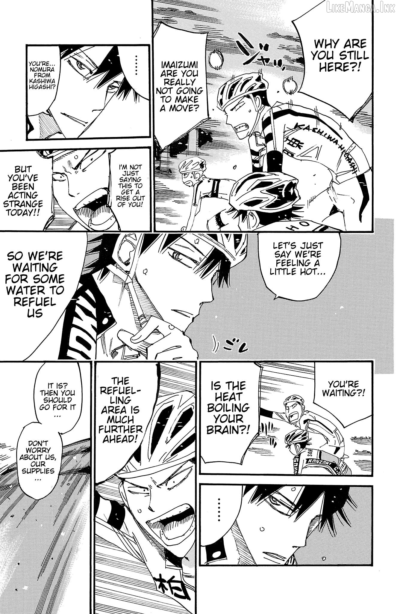 Yowamushi Pedal Chapter 722 - page 8