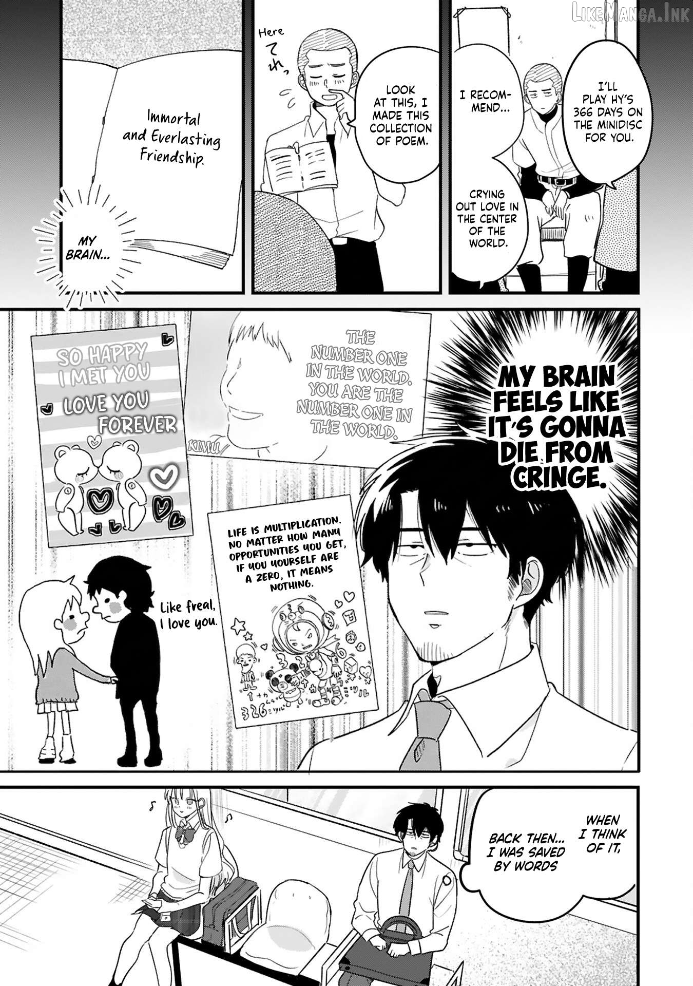 Kyou, Eki de Mita Kawaii Onna no Ko. Chapter 43 - page 8