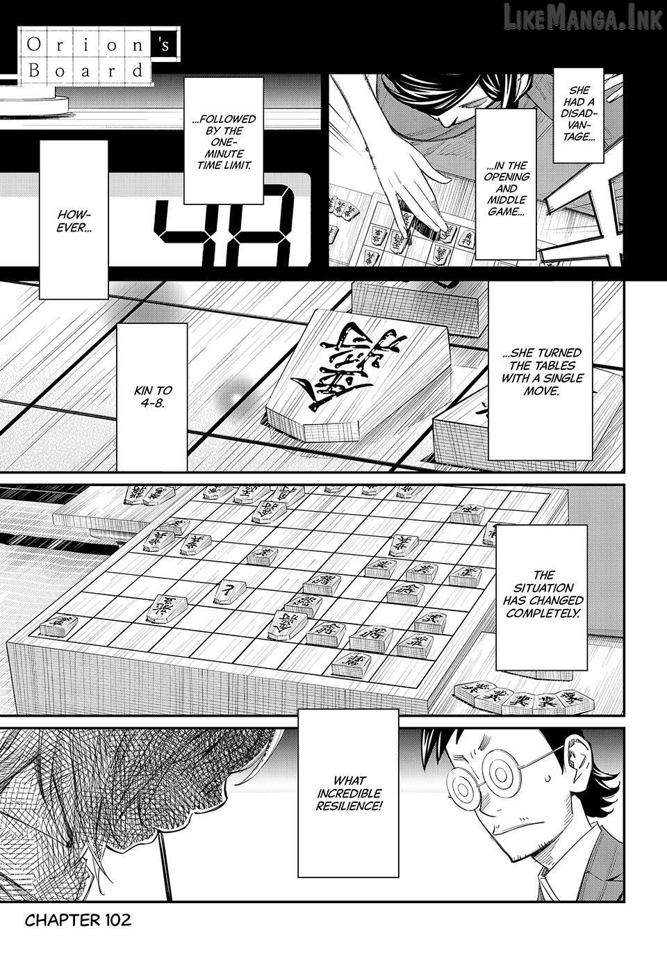 Banjou no Orion Chapter 102 - page 1