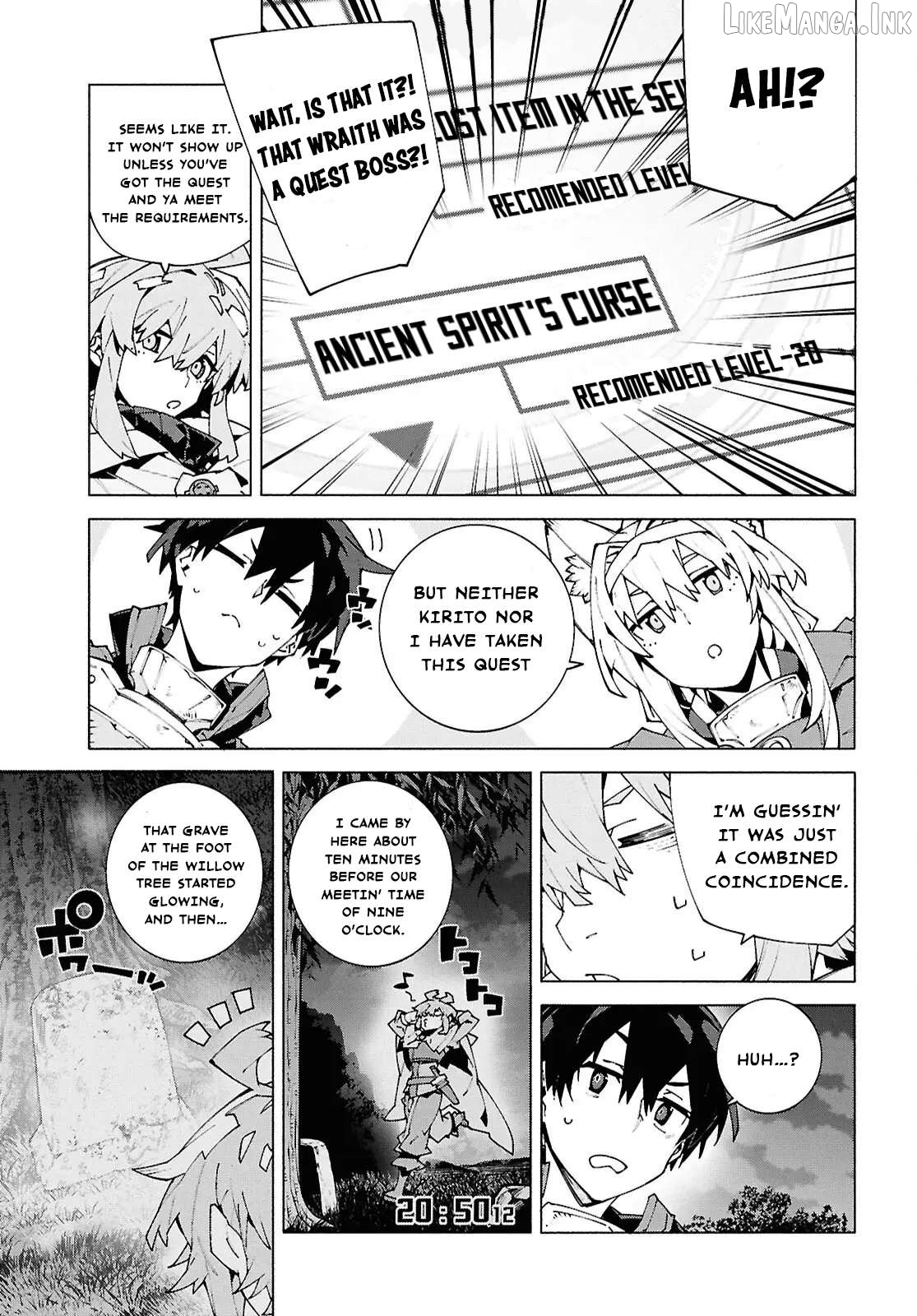 Sword Art Online Unital Ring Chapter 24 - page 20