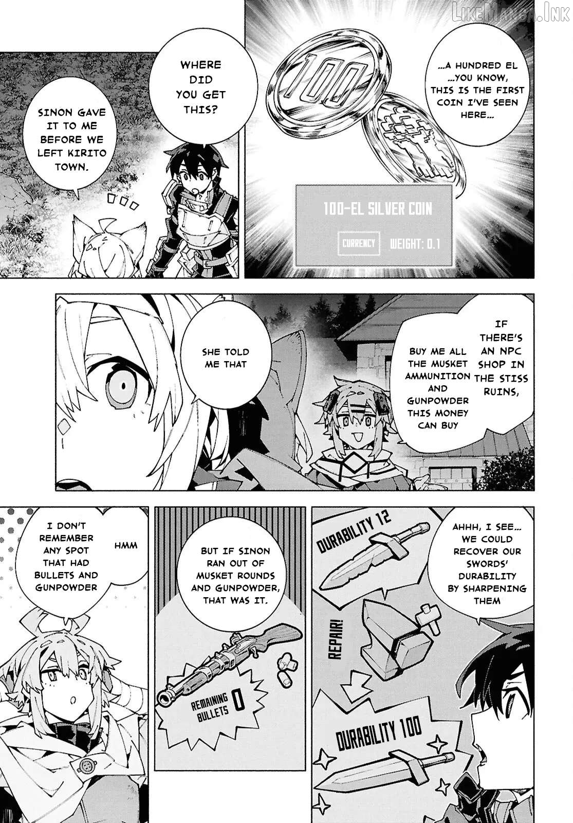 Sword Art Online Unital Ring Chapter 24 - page 22