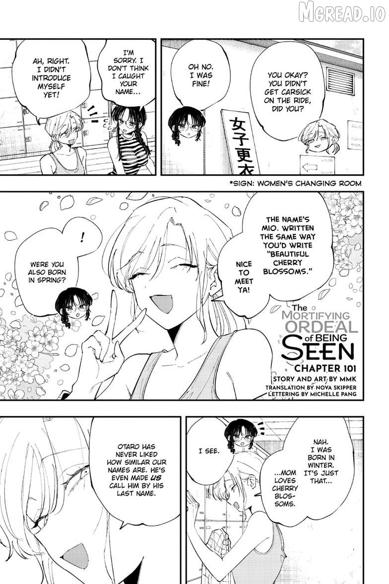The Person Sitting Next to Me Looking at Me with Perverted Eyes Chapter 101 - page 2