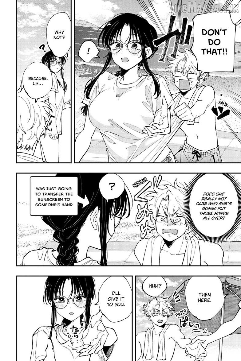 The Person Sitting Next to Me Looking at Me with Perverted Eyes Chapter 104 - page 3