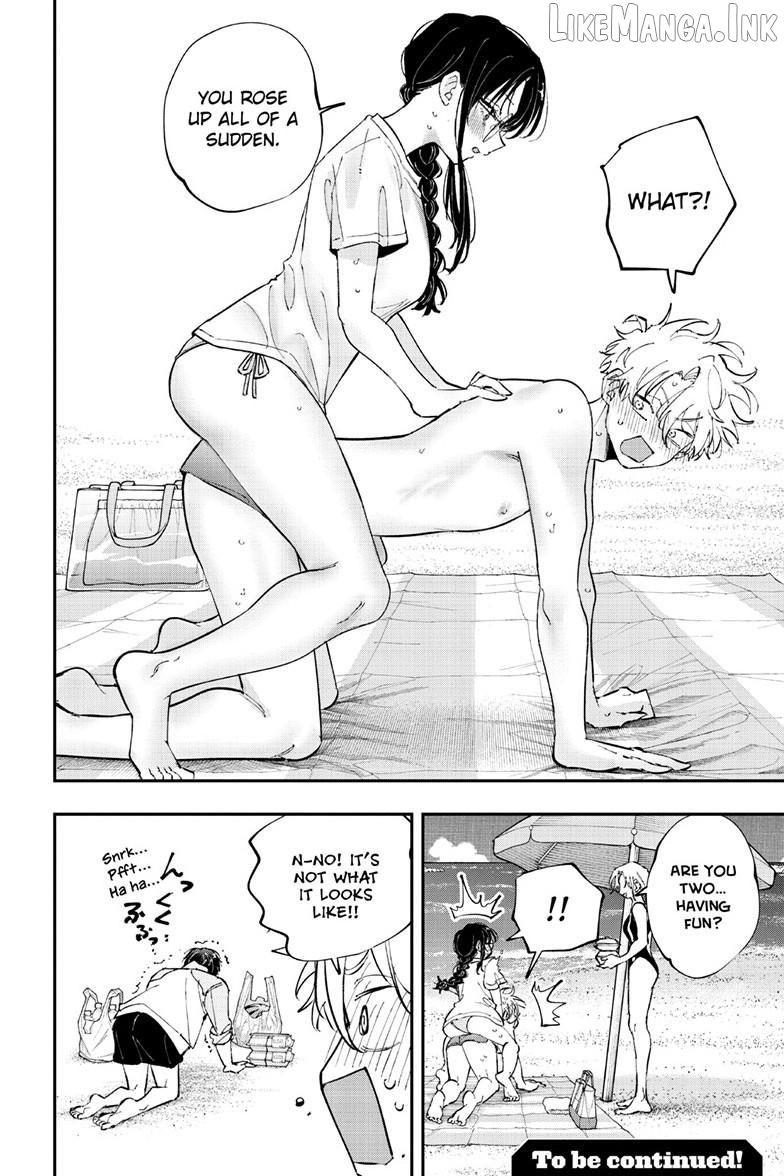 The Person Sitting Next to Me Looking at Me with Perverted Eyes Chapter 104 - page 9