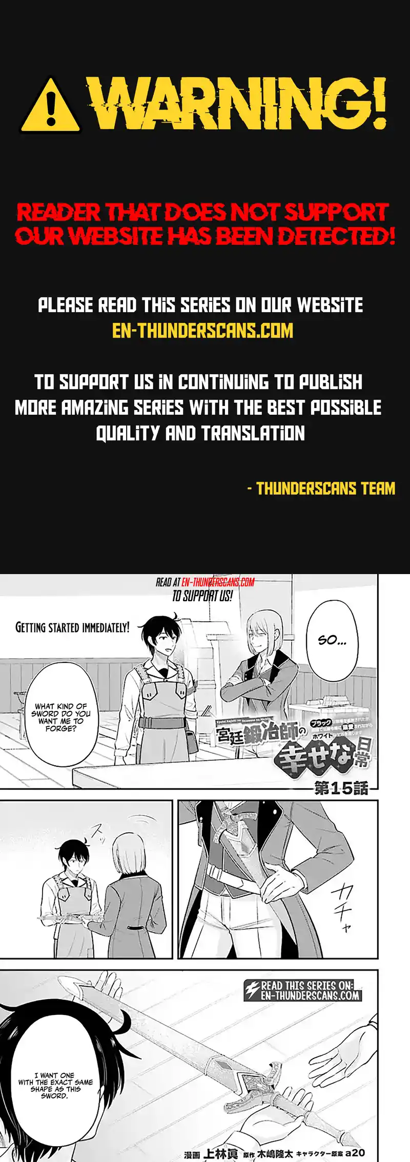 Kyuutei Kajishi No Shiawase Na Nichijou: Black Na Shokuba Wo Tsuihou Saretaga, Ringoku De Koushaku Reijou Ni Dekiaisarenagara White Na Seikatsu Okurimasu Chapter 15 - page 1
