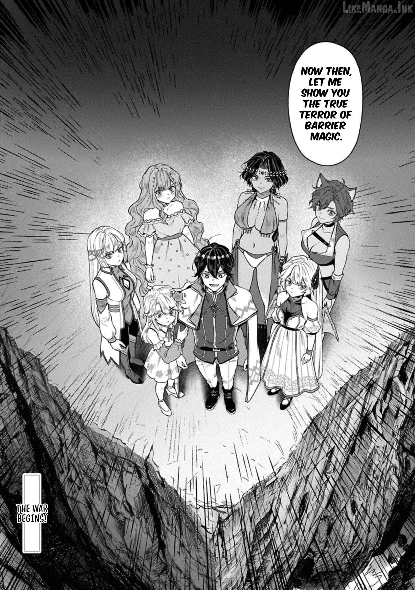 When I Put Up The Strongest Barrier In The Country, It Became Too Peaceful And I Was Banished. They Did Know That That Barrier Isn’T Permanent, Right? Chapter 23 - page 32