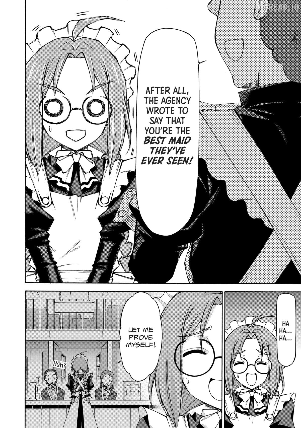 Maid nara Touzen desu. ~Nureginu wo Kiserareta Bannou Maid-san wa Tabi ni Deru Koto ni shimashita.~ Chapter 17 - page 18