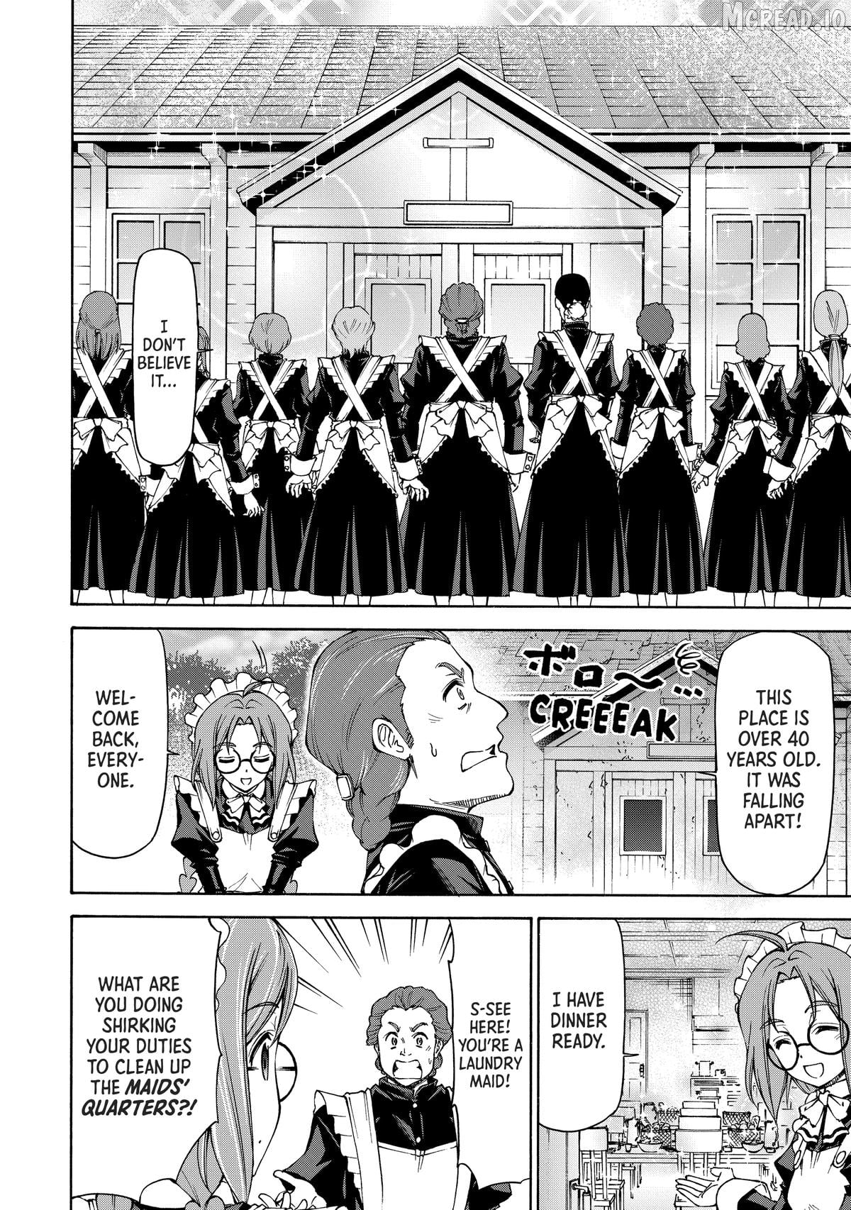 Maid nara Touzen desu. ~Nureginu wo Kiserareta Bannou Maid-san wa Tabi ni Deru Koto ni shimashita.~ Chapter 17 - page 26