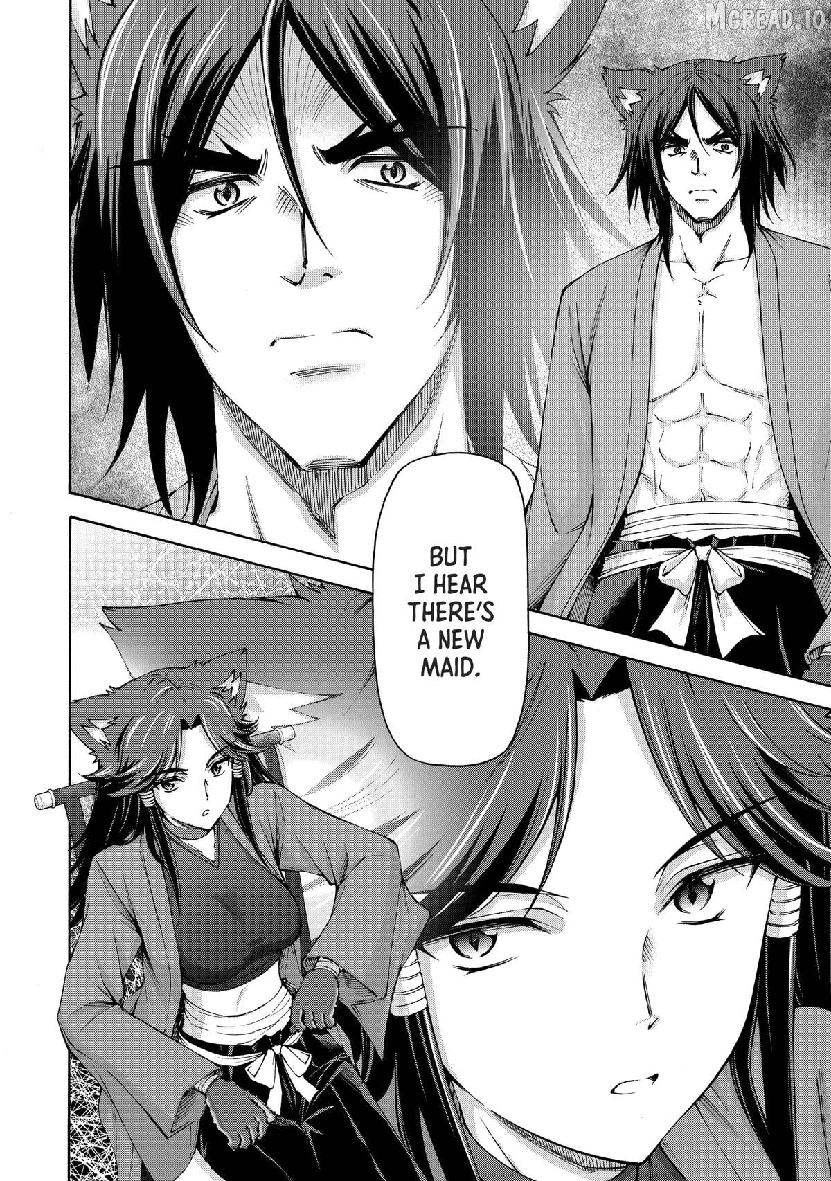 Maid nara Touzen desu. ~Nureginu wo Kiserareta Bannou Maid-san wa Tabi ni Deru Koto ni shimashita.~ Chapter 17 - page 36