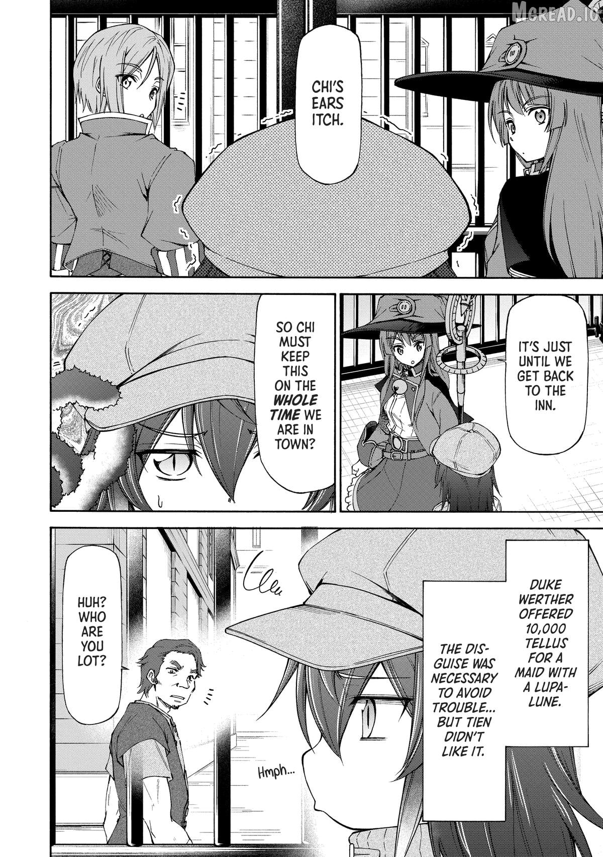 Maid nara Touzen desu. ~Nureginu wo Kiserareta Bannou Maid-san wa Tabi ni Deru Koto ni shimashita.~ Chapter 17 - page 6