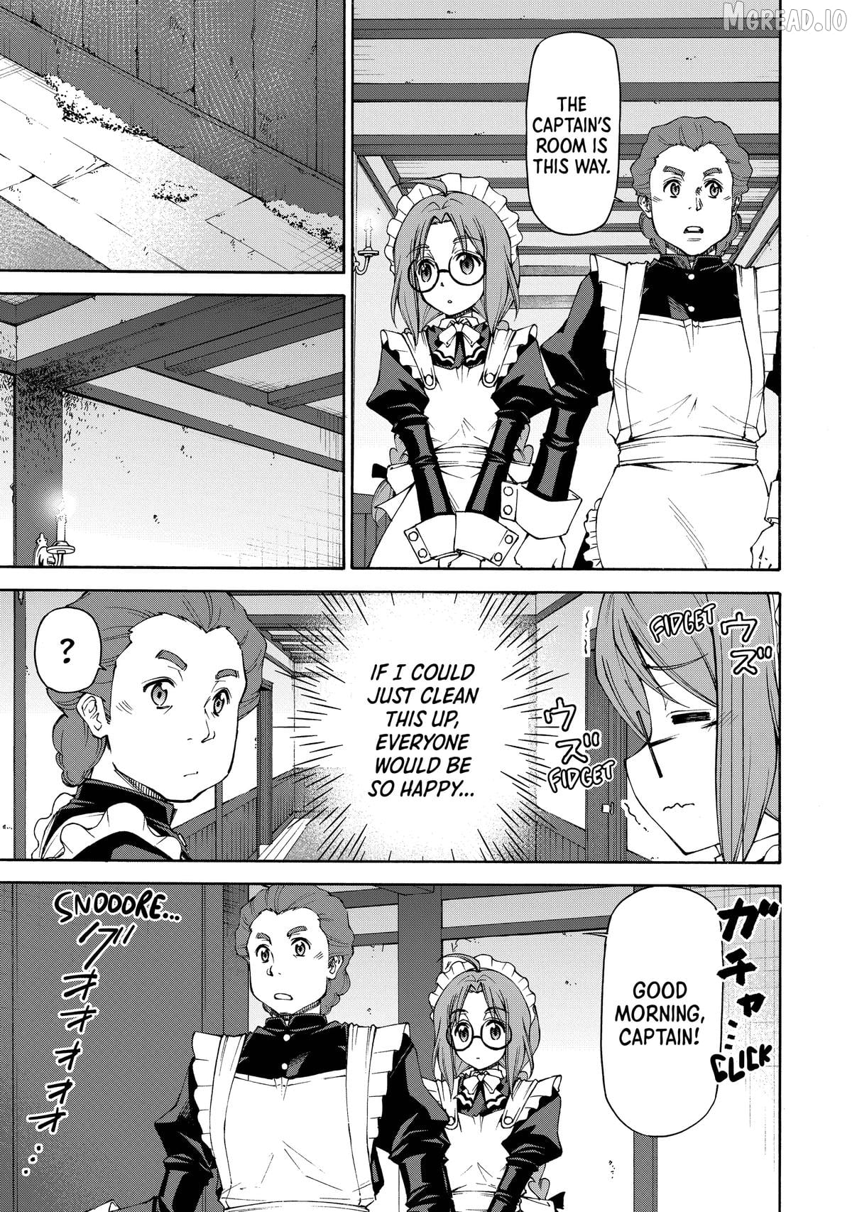 Maid nara Touzen desu. ~Nureginu wo Kiserareta Bannou Maid-san wa Tabi ni Deru Koto ni shimashita.~ Chapter 18 - page 15