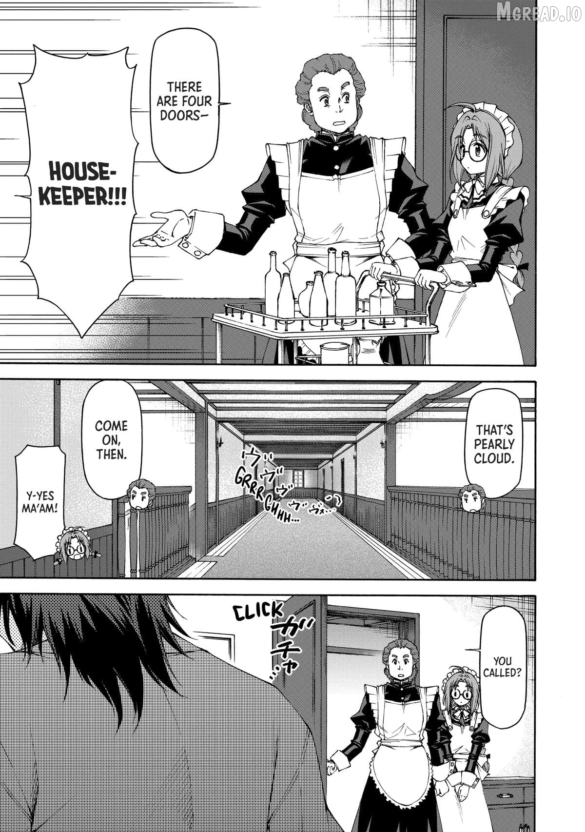 Maid nara Touzen desu. ~Nureginu wo Kiserareta Bannou Maid-san wa Tabi ni Deru Koto ni shimashita.~ Chapter 18 - page 19