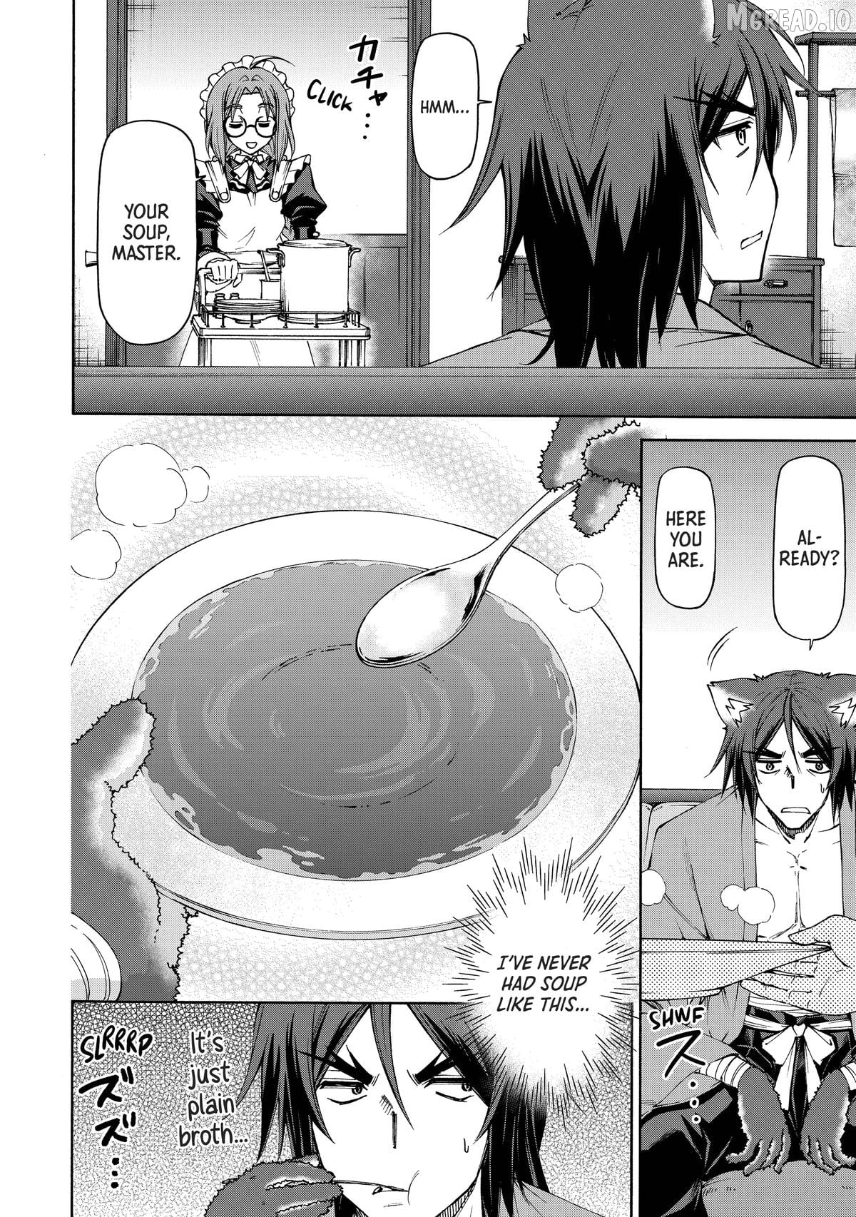 Maid nara Touzen desu. ~Nureginu wo Kiserareta Bannou Maid-san wa Tabi ni Deru Koto ni shimashita.~ Chapter 18 - page 22