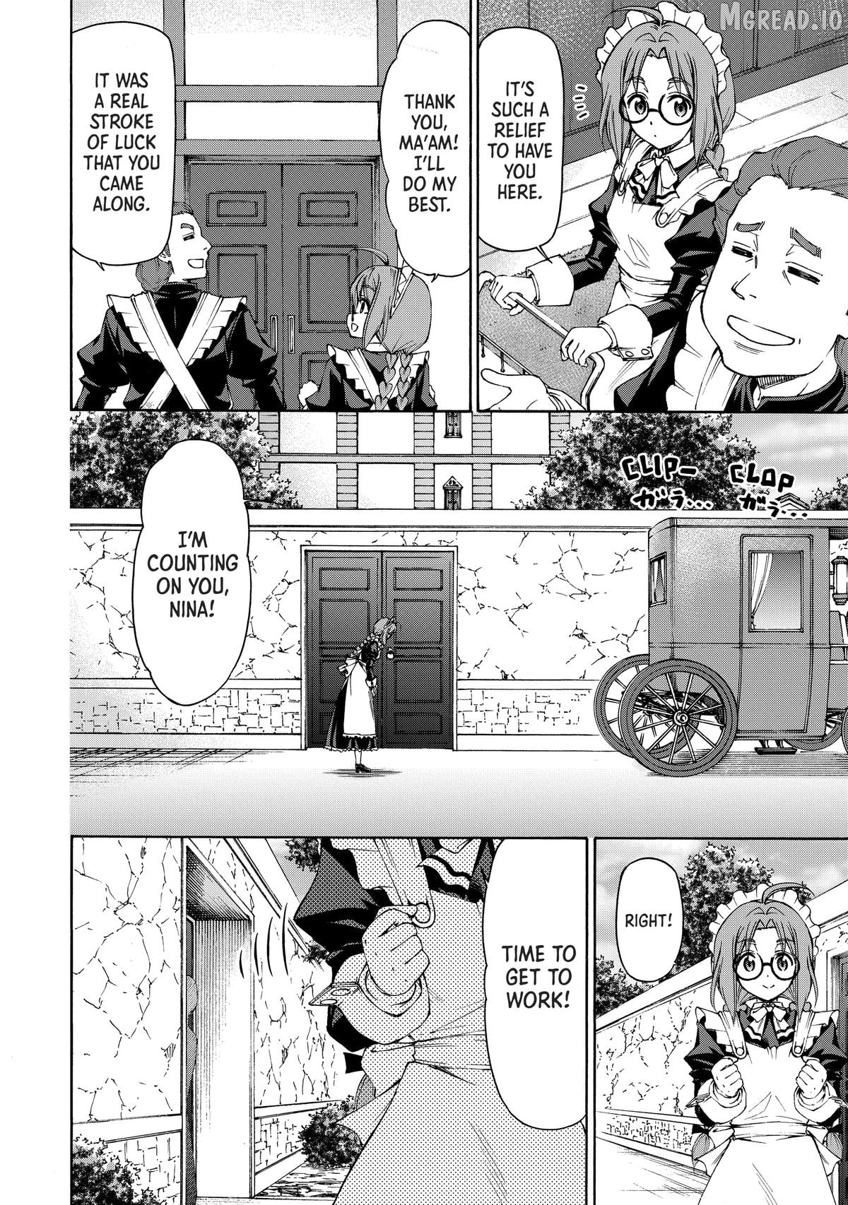 Maid nara Touzen desu. ~Nureginu wo Kiserareta Bannou Maid-san wa Tabi ni Deru Koto ni shimashita.~ Chapter 18 - page 26