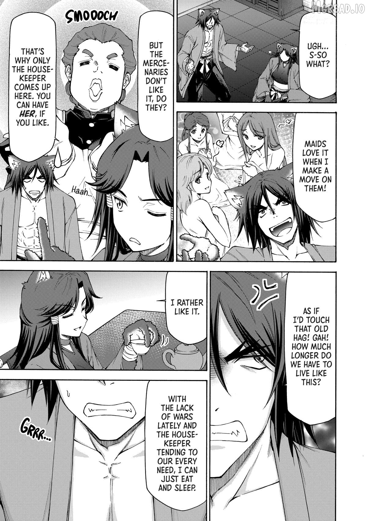 Maid nara Touzen desu. ~Nureginu wo Kiserareta Bannou Maid-san wa Tabi ni Deru Koto ni shimashita.~ Chapter 18 - page 3
