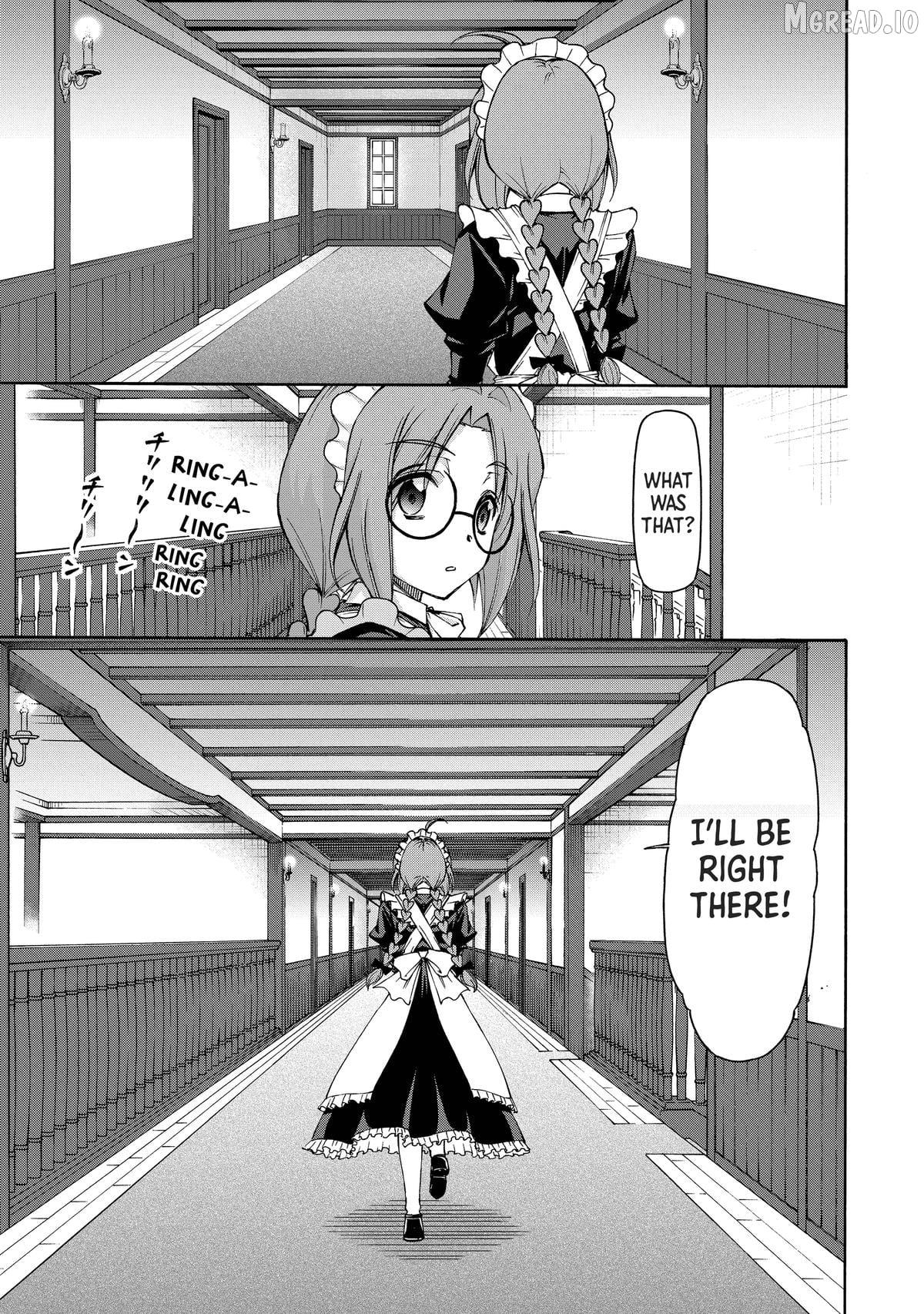 Maid nara Touzen desu. ~Nureginu wo Kiserareta Bannou Maid-san wa Tabi ni Deru Koto ni shimashita.~ Chapter 18 - page 35