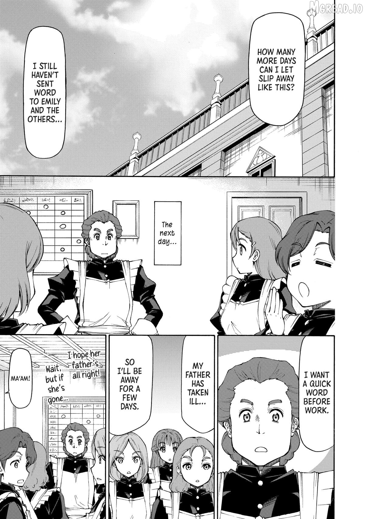 Maid nara Touzen desu. ~Nureginu wo Kiserareta Bannou Maid-san wa Tabi ni Deru Koto ni shimashita.~ Chapter 18 - page 9