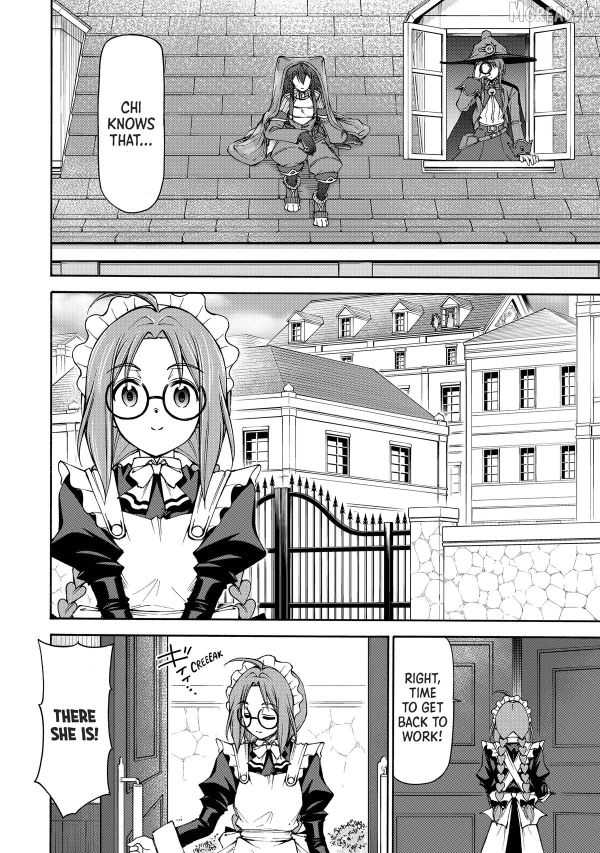 Maid nara Touzen desu. ~Nureginu wo Kiserareta Bannou Maid-san wa Tabi ni Deru Koto ni shimashita.~ Chapter 19 - page 12