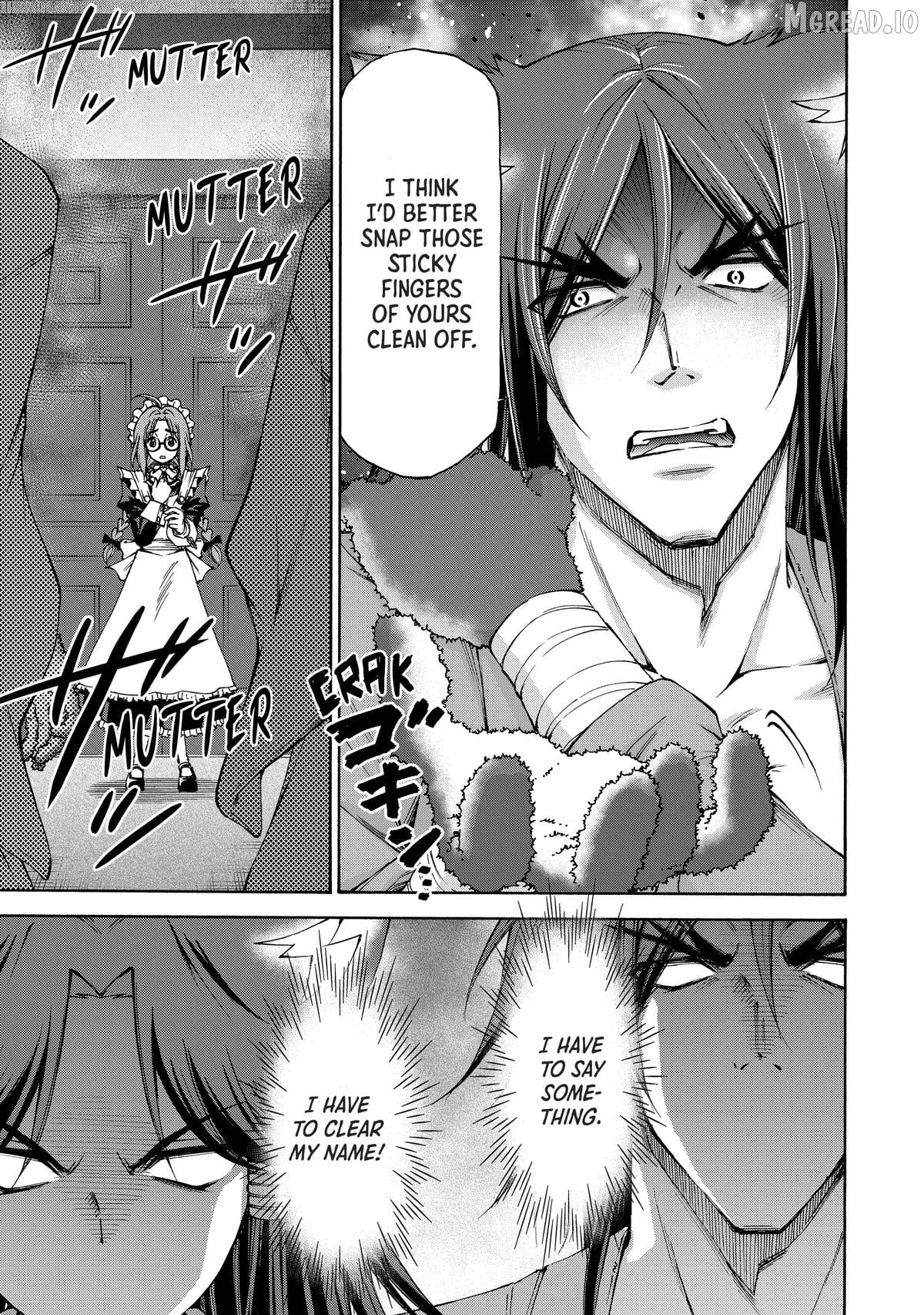 Maid nara Touzen desu. ~Nureginu wo Kiserareta Bannou Maid-san wa Tabi ni Deru Koto ni shimashita.~ Chapter 19 - page 21