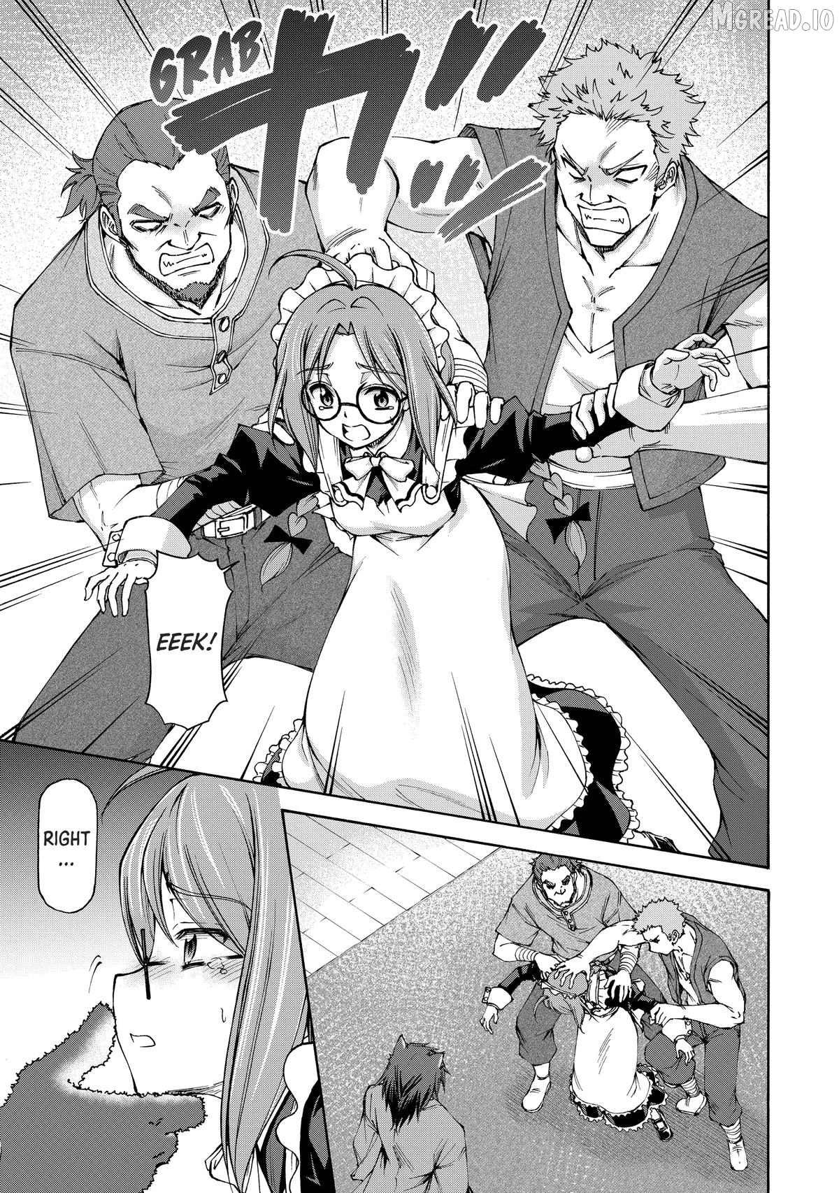 Maid nara Touzen desu. ~Nureginu wo Kiserareta Bannou Maid-san wa Tabi ni Deru Koto ni shimashita.~ Chapter 19 - page 23