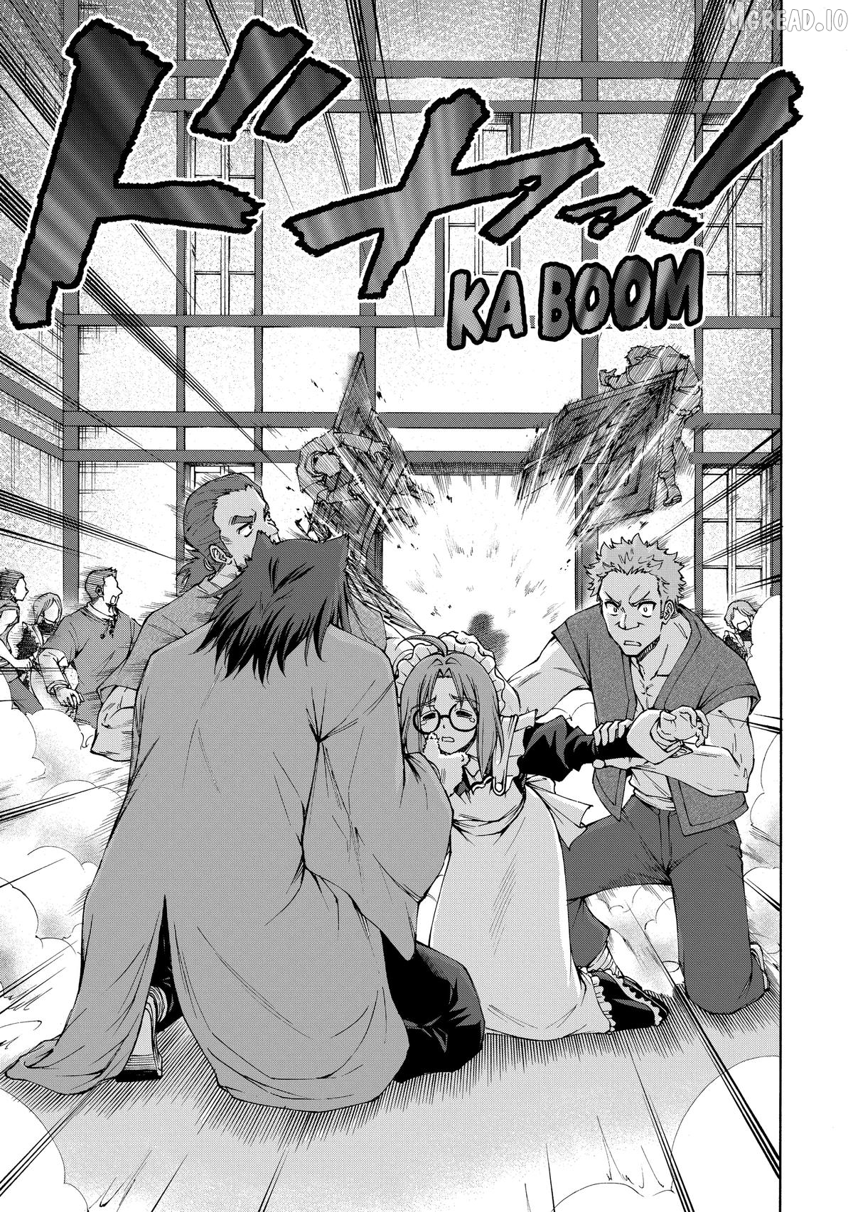 Maid nara Touzen desu. ~Nureginu wo Kiserareta Bannou Maid-san wa Tabi ni Deru Koto ni shimashita.~ Chapter 19 - page 25