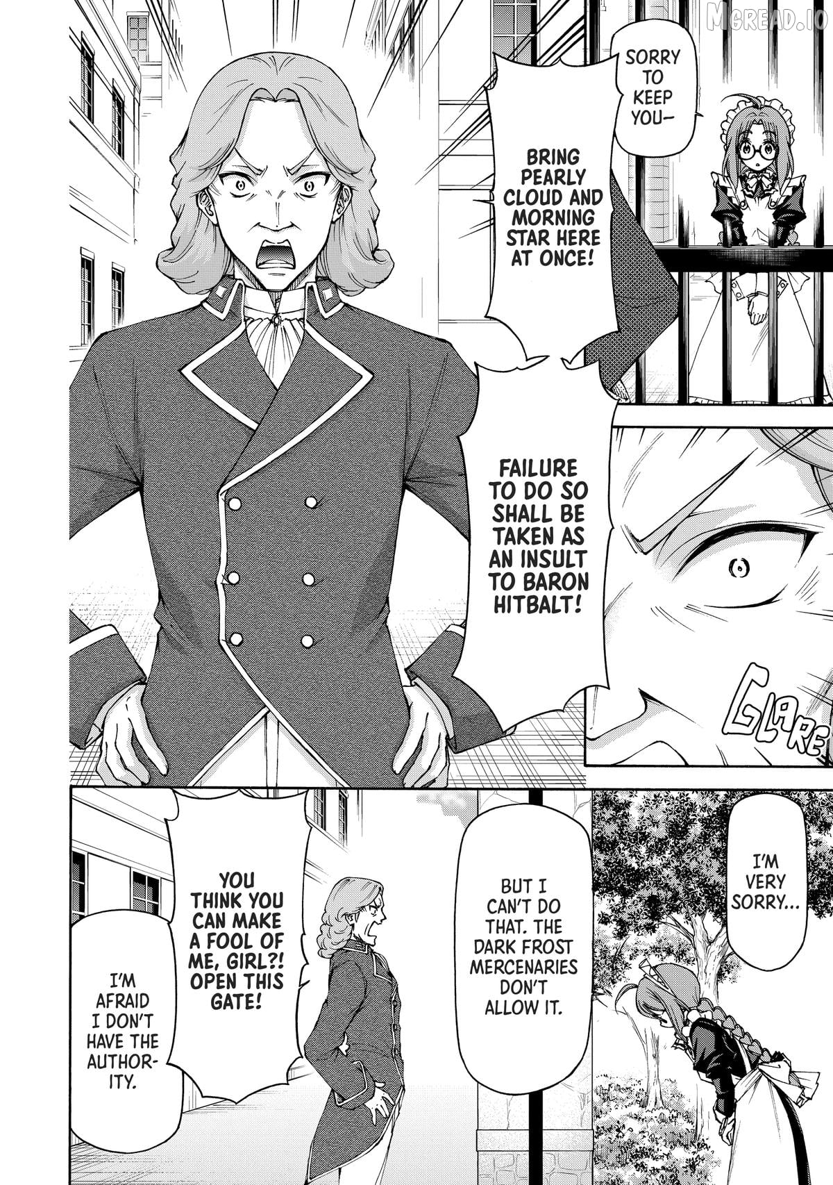 Maid nara Touzen desu. ~Nureginu wo Kiserareta Bannou Maid-san wa Tabi ni Deru Koto ni shimashita.~ Chapter 19 - page 4
