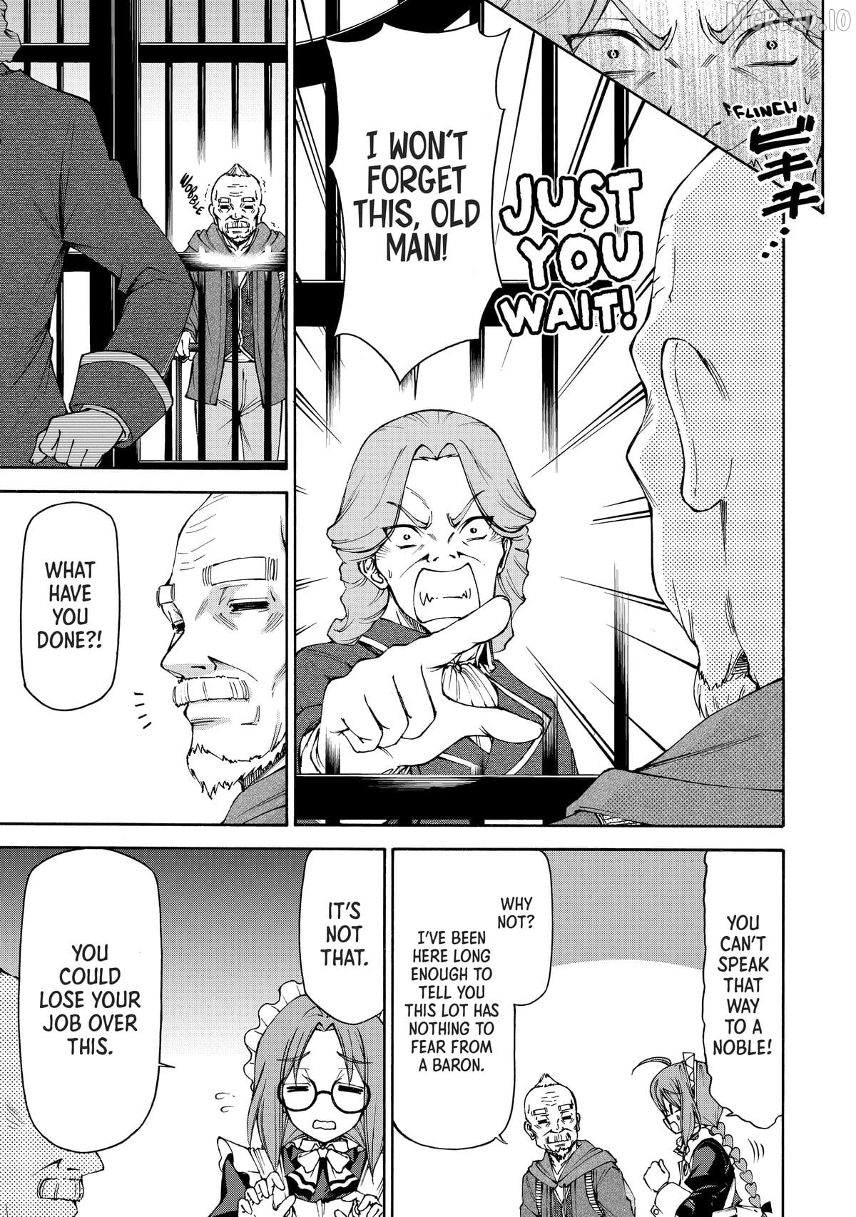 Maid nara Touzen desu. ~Nureginu wo Kiserareta Bannou Maid-san wa Tabi ni Deru Koto ni shimashita.~ Chapter 19 - page 7