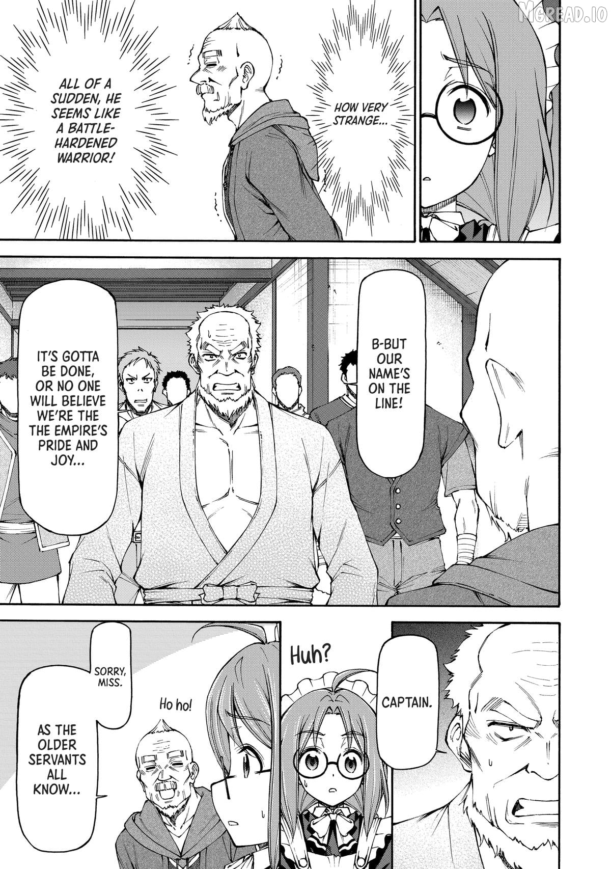 Maid nara Touzen desu. ~Nureginu wo Kiserareta Bannou Maid-san wa Tabi ni Deru Koto ni shimashita.~ Chapter 20 - page 23